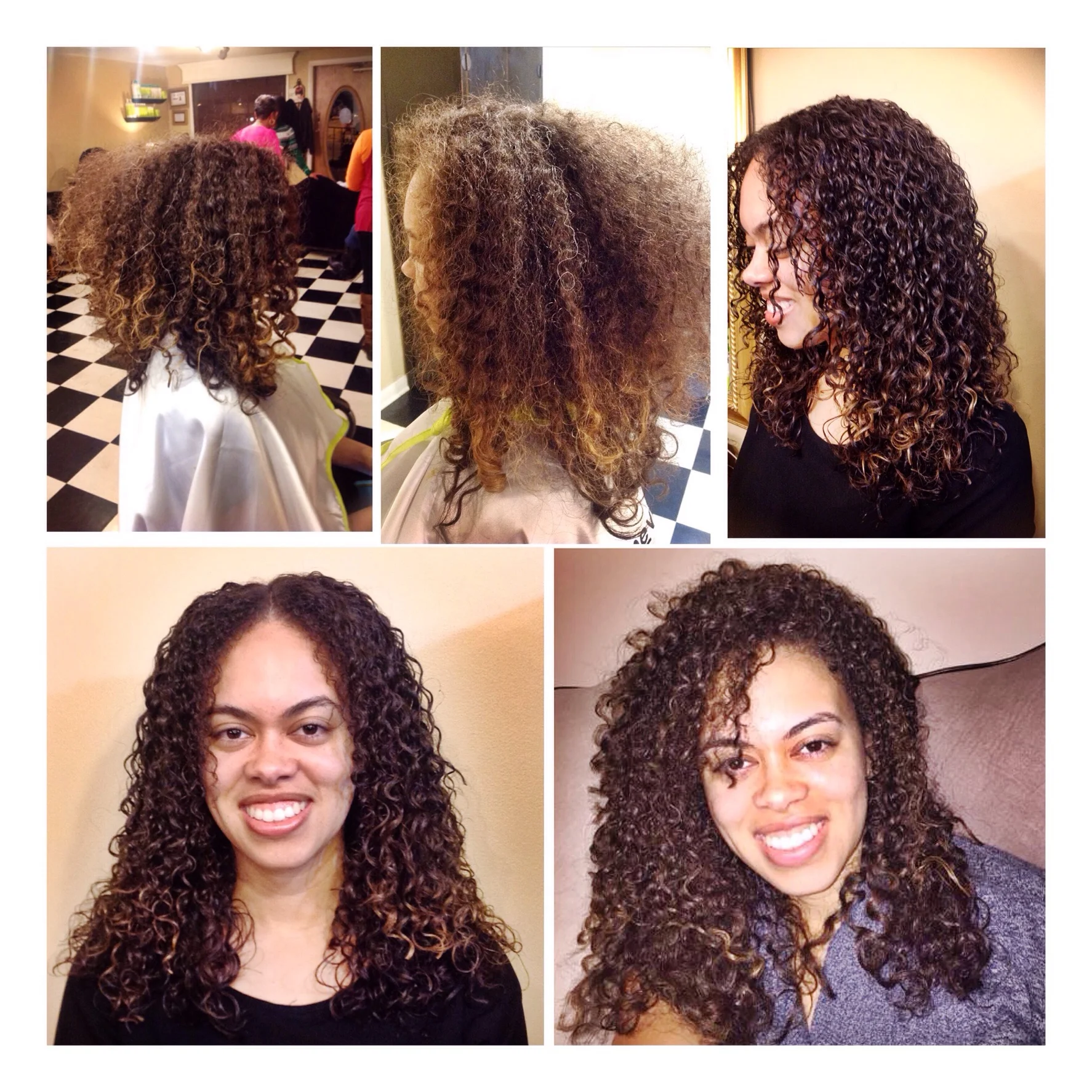 Curly hair styling by the Curl Connoisseur