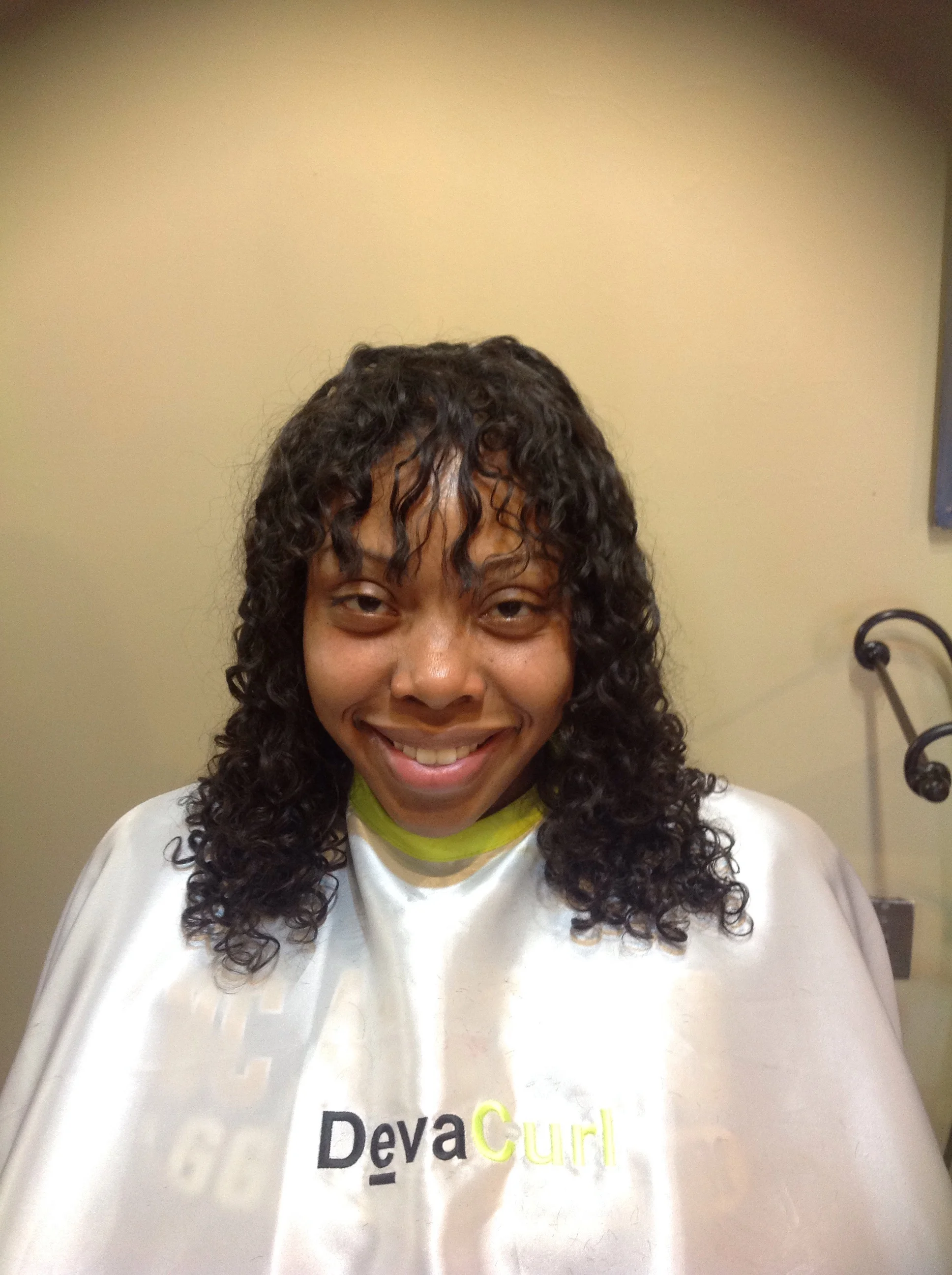 Curly hair styling by the Curl Connoisseur