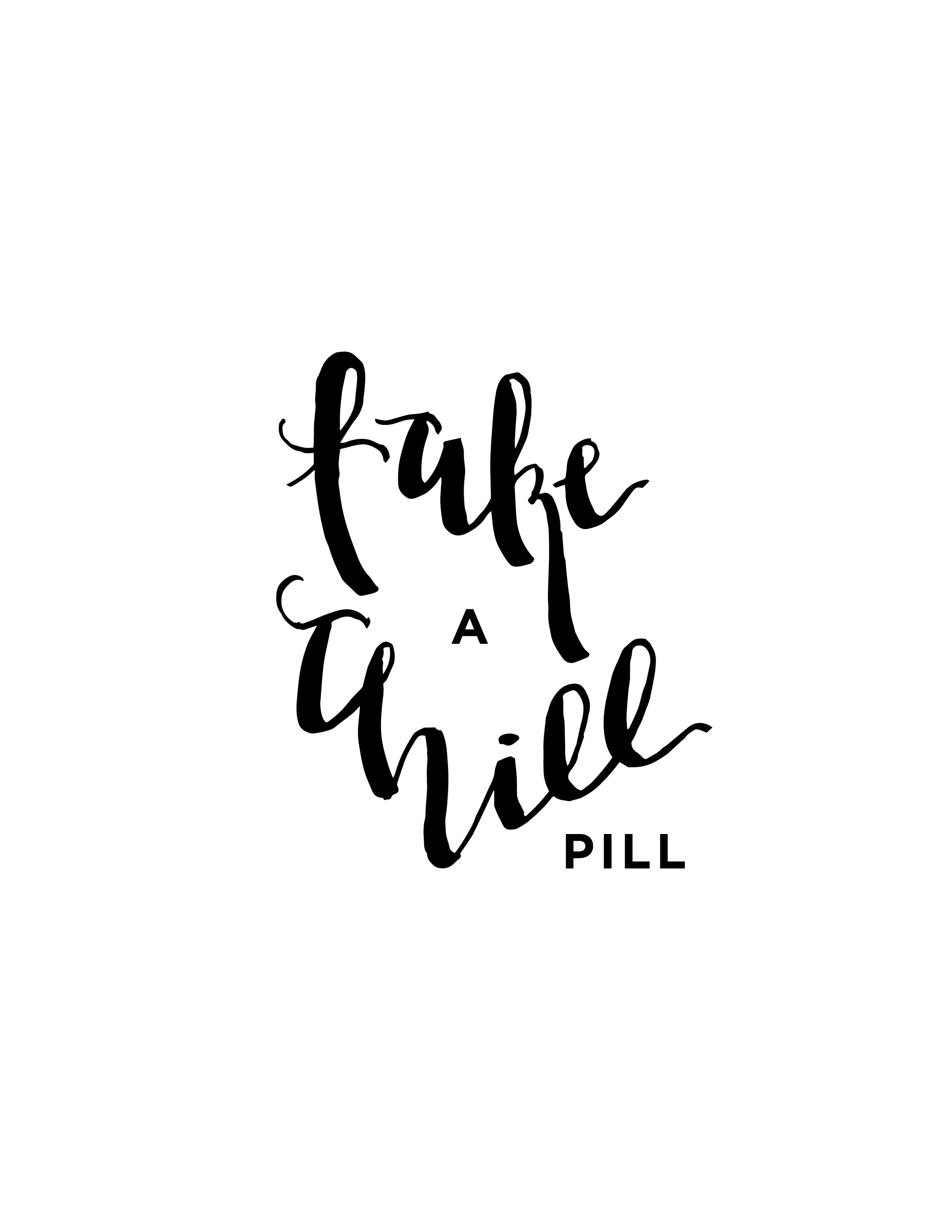 HandLetterHumpdayChill Tablet No cost PRINTABLE Hoot Structure Co graphic regarding Chill Pill Free Printable named HandLetterHumpdayChill Tablet Absolutely free PRINTABLE Hoot Design and style Co