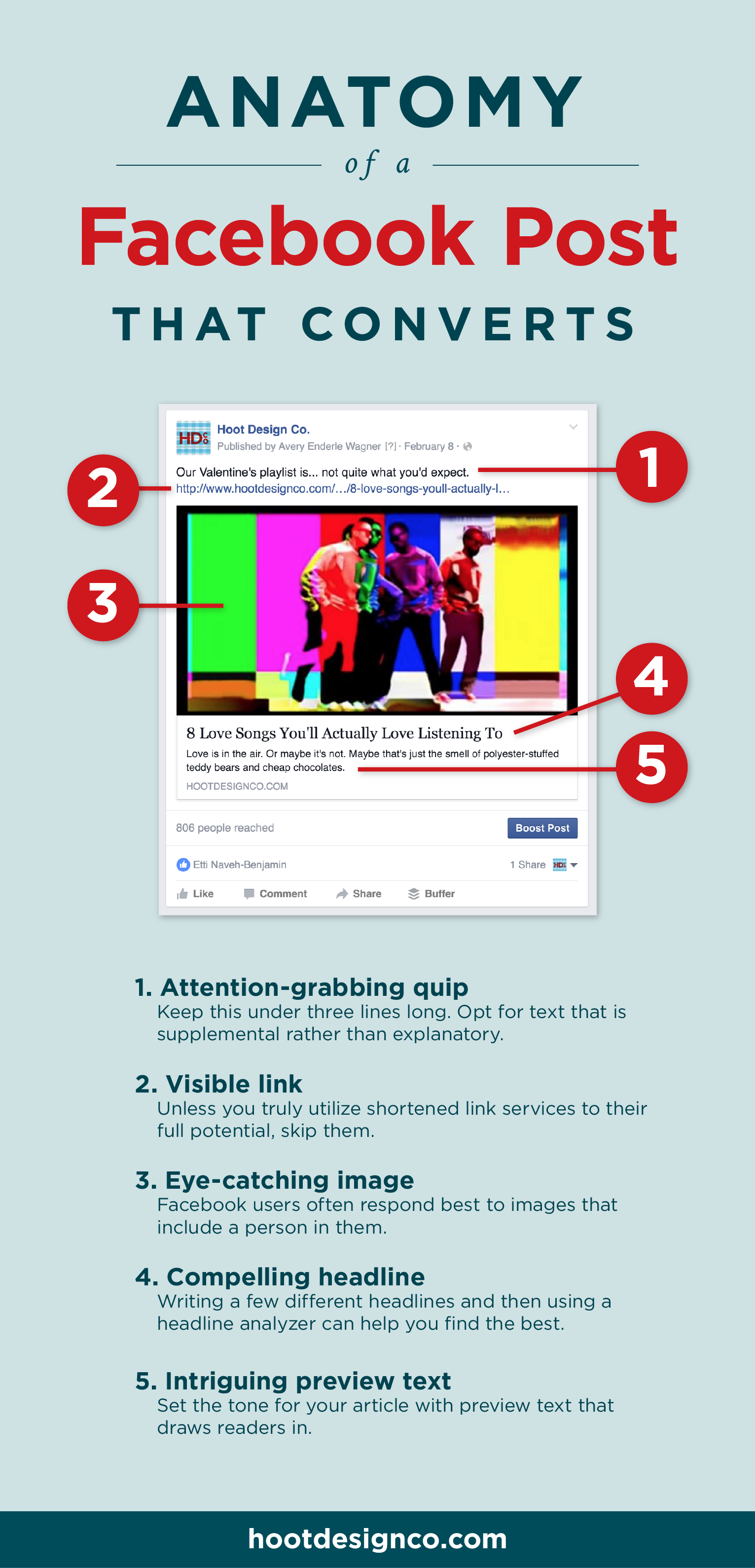 How To Create An Effective Facebook Post That Drives Traffic Hoot Design Co Web Design Branding And Marketing In Columbia Mo But it's important to create something that. create an effective facebook post