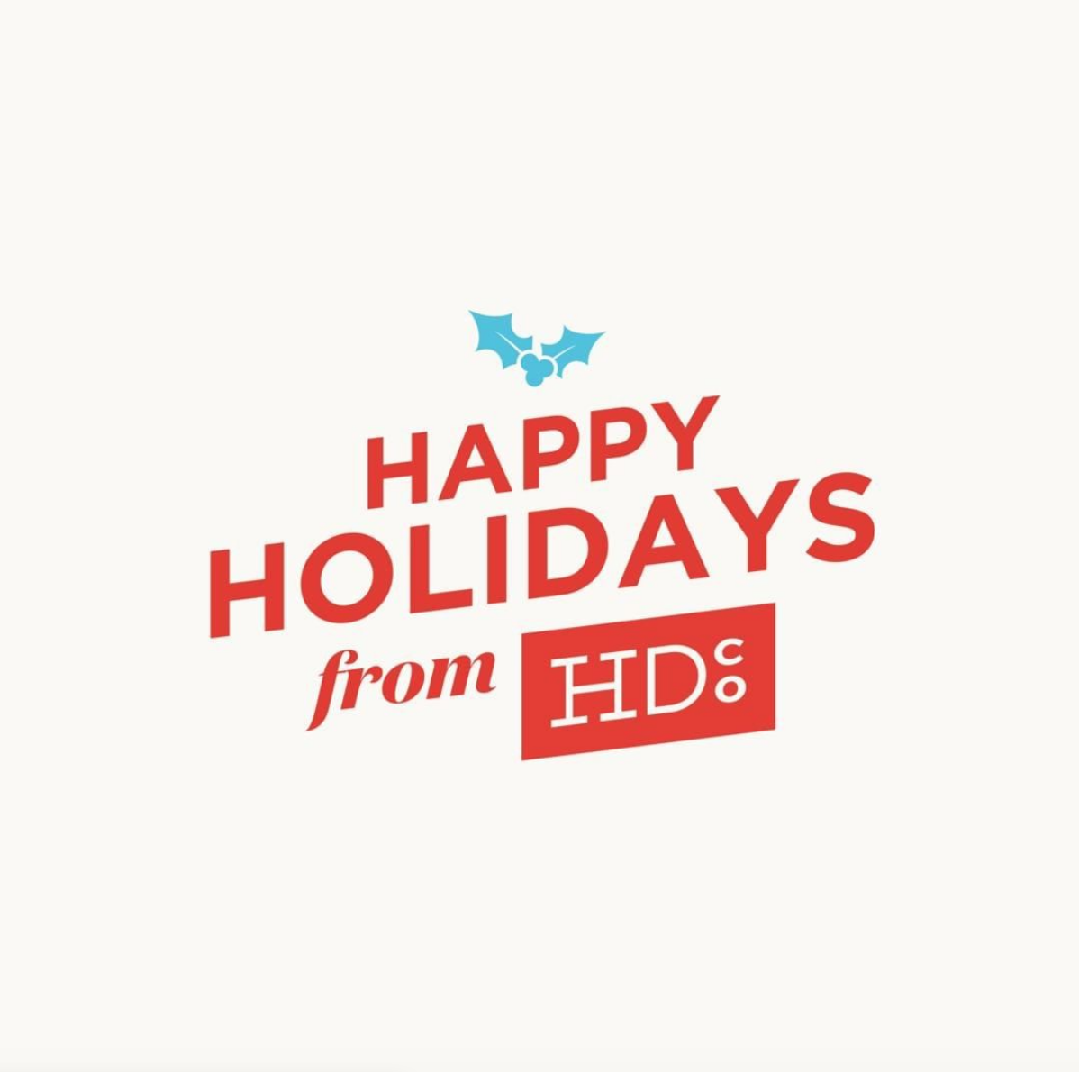 Happy holidays from HDco 2018