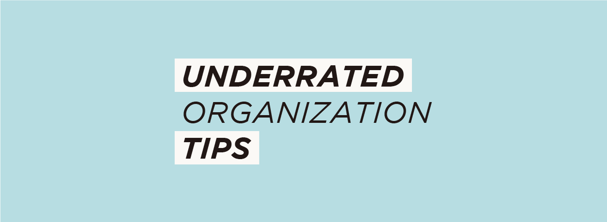 How to stay organized and keep your life in order