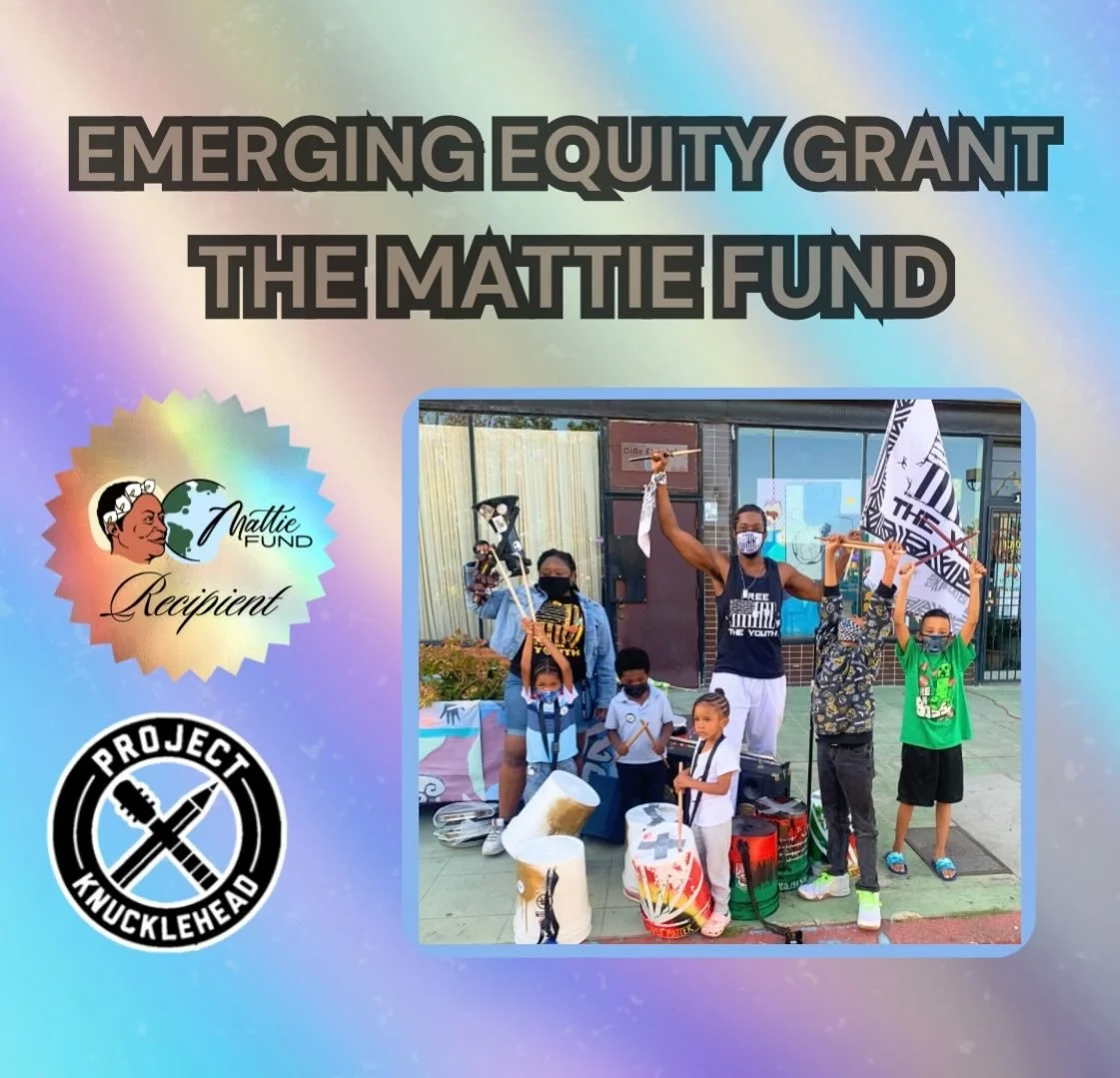 We&rsquo;re thrilled to announce that @projectknucklehead has been selected as a recipient of The MATTIE Fund! This support will allow us to expand our healing arts and wellness programs while multiplying our community impact. We are honored to be pa