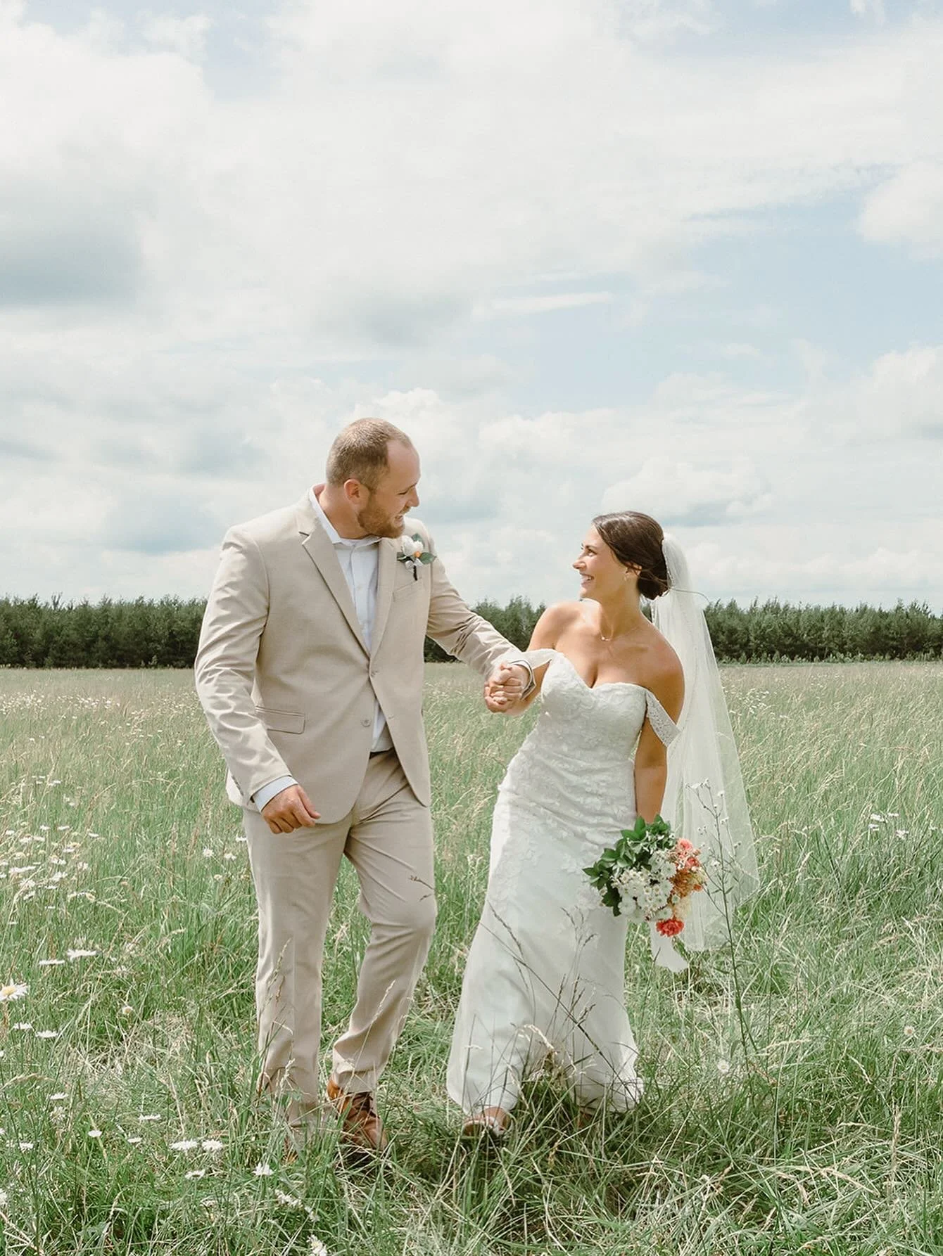M+B ❤️ on a bright summer day 
&mdash; taking 4 more weddings for 2026!