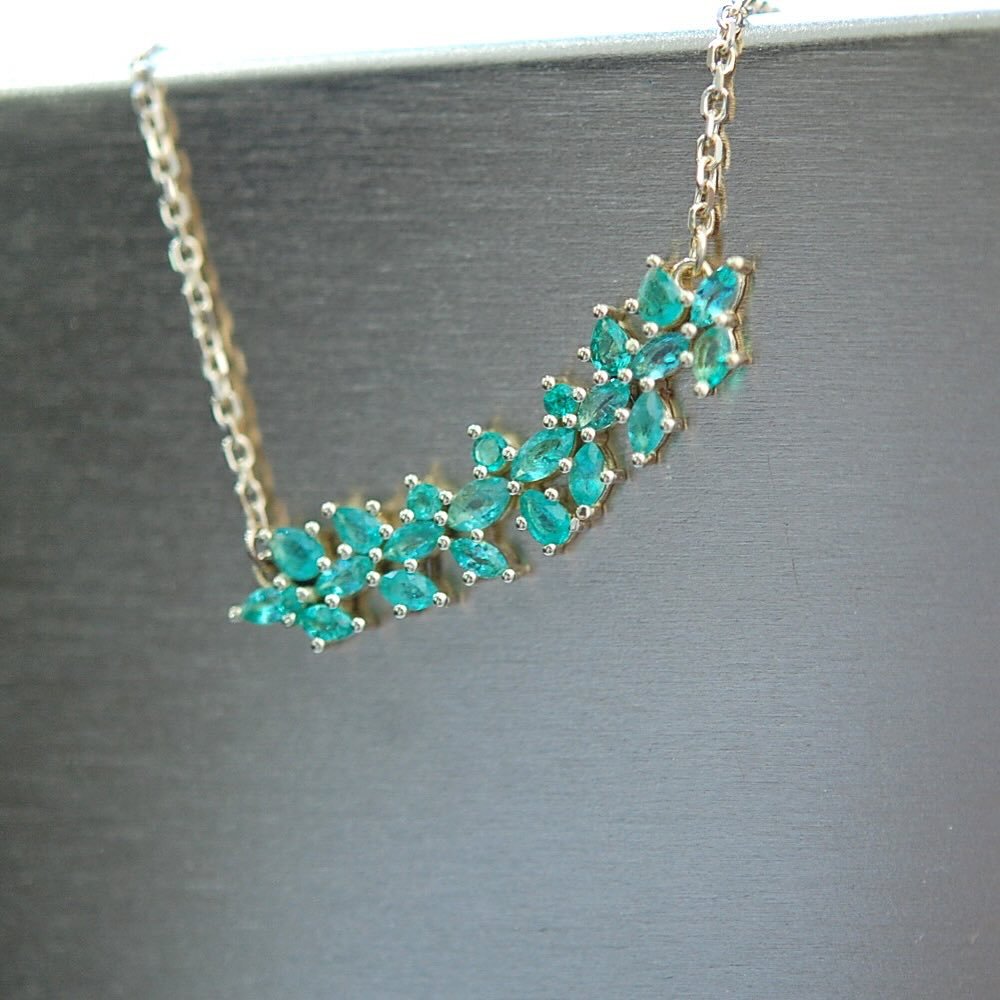 Celebrating the joy of spring with May&rsquo;s precious stone, the vibrant emerald. #charltonandlola #finejewelry #diamonddistrictnyc