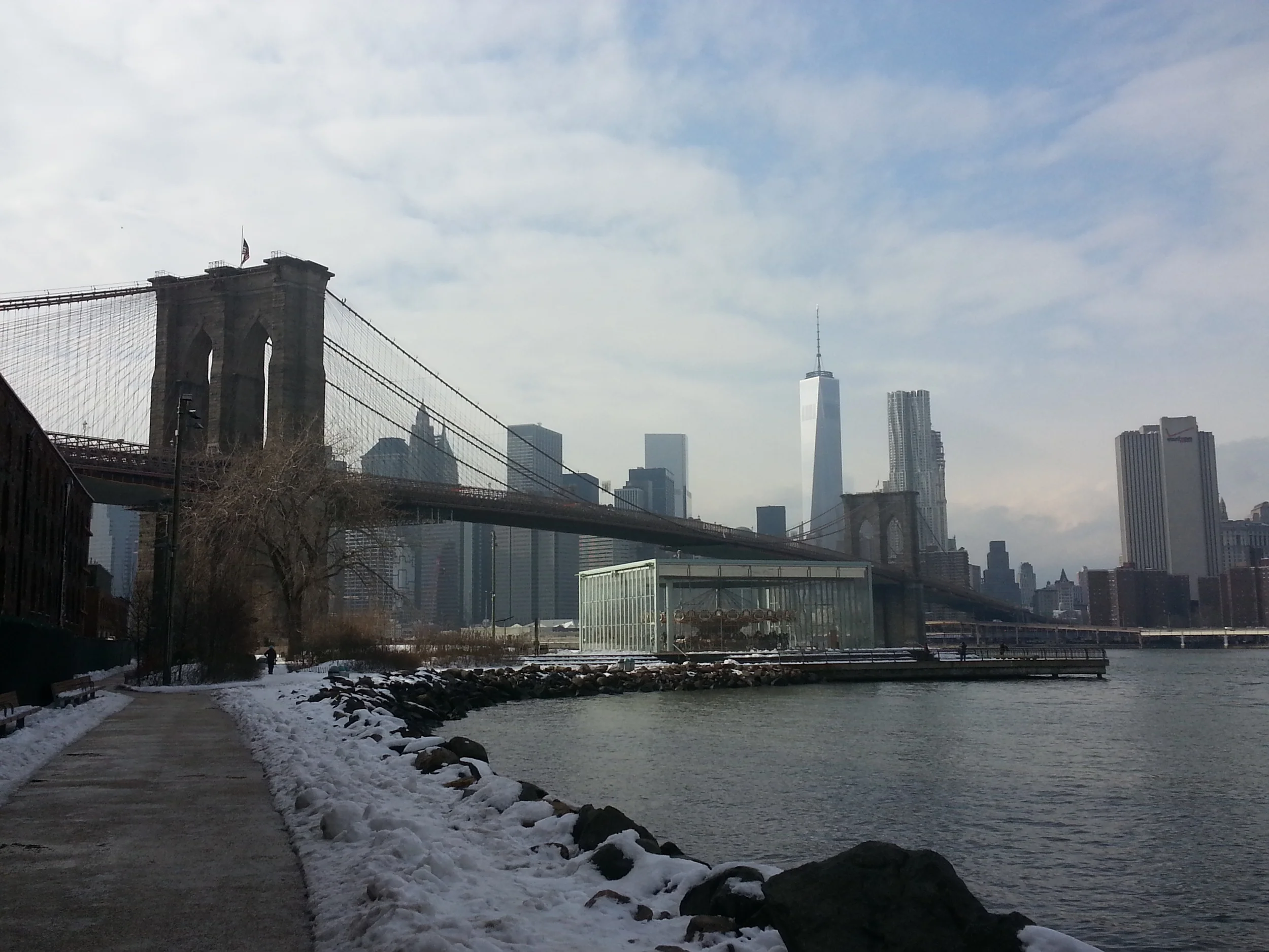 The Brooklyn Bridge, Park, and Jane's Carousel