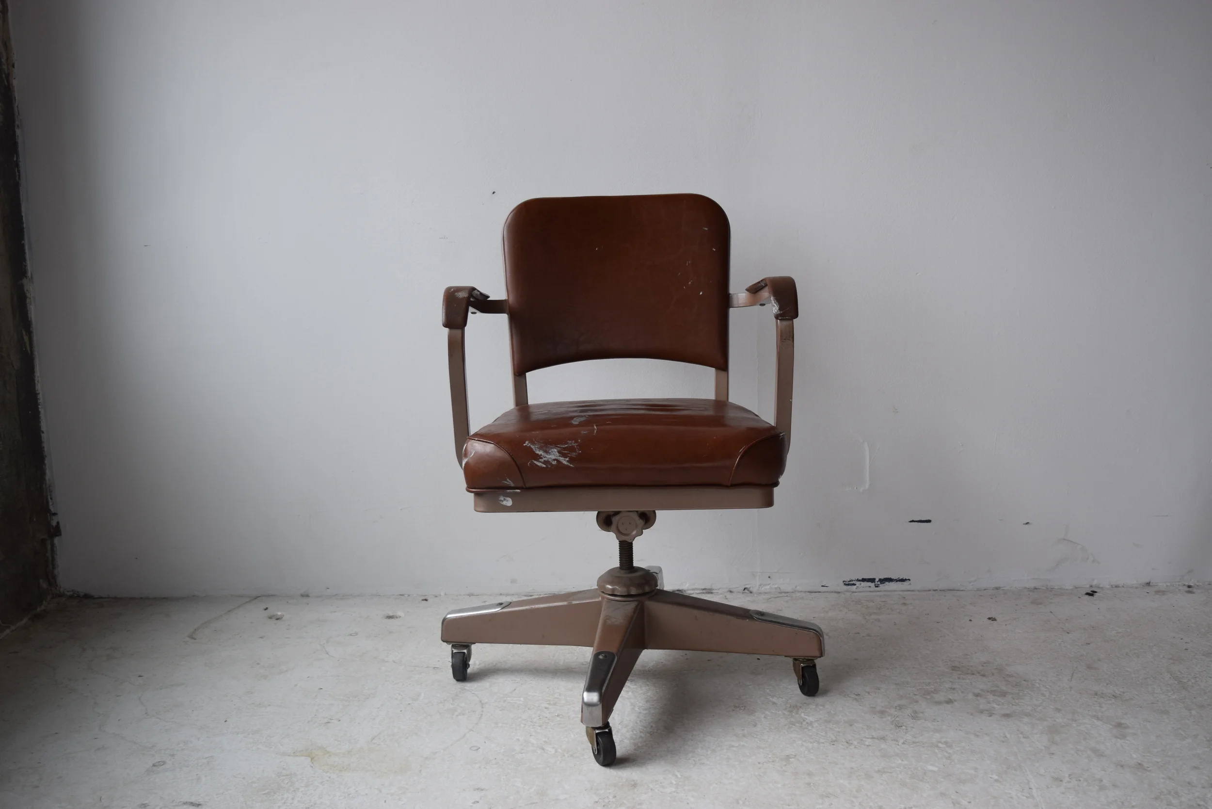 Vintage Steel Desk Chair