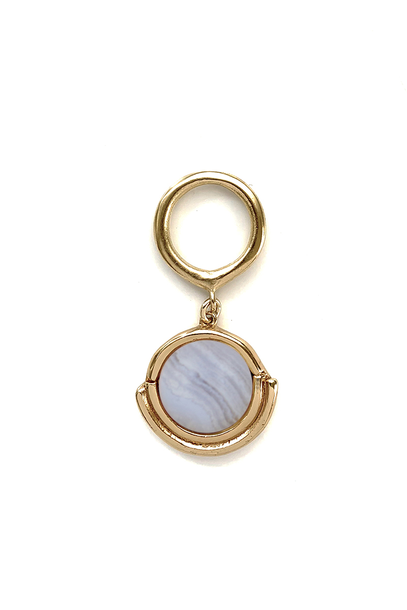 CHOI ENHANCER IN BLUE LACE AGATE