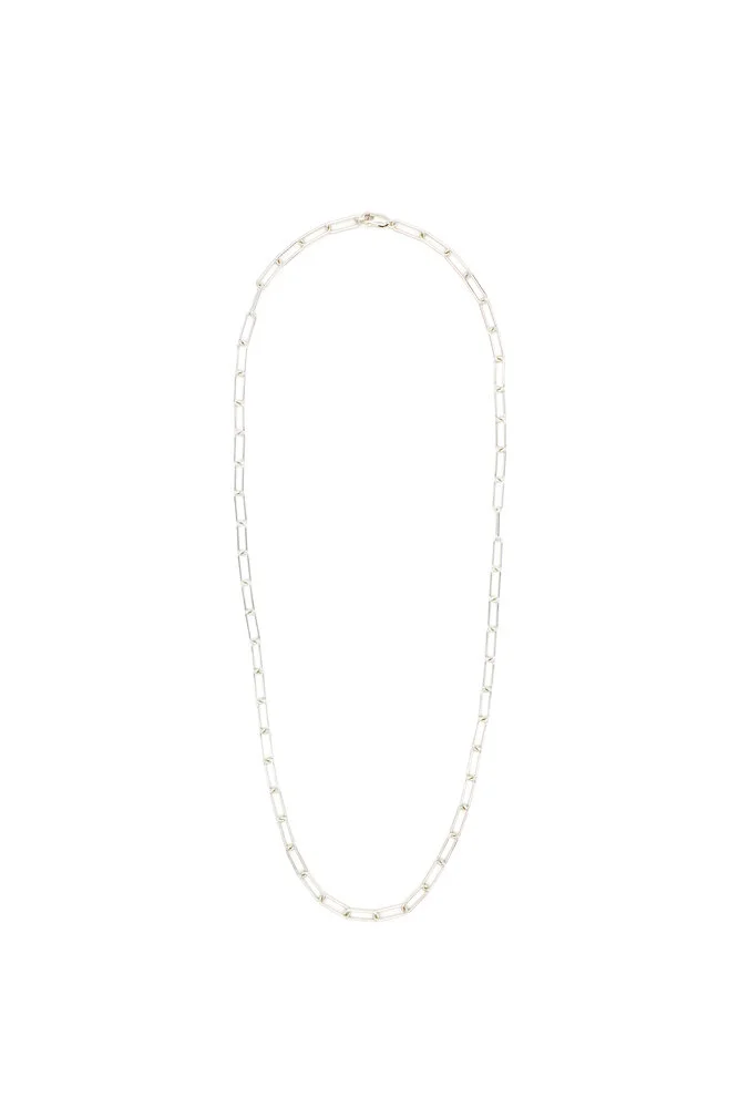 Fine Drawn Link Chain Necklace