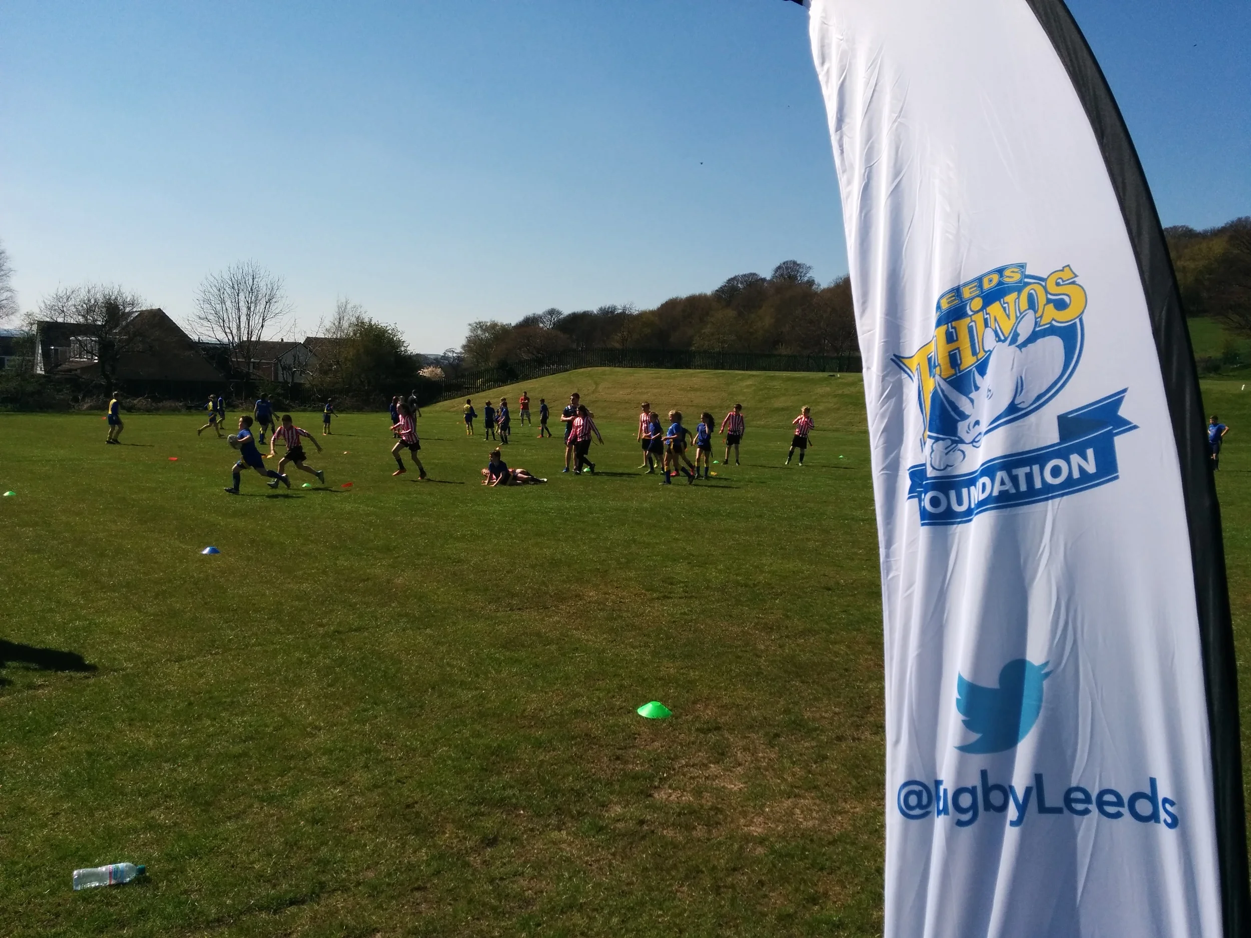 A glorious sunny day of rugby!