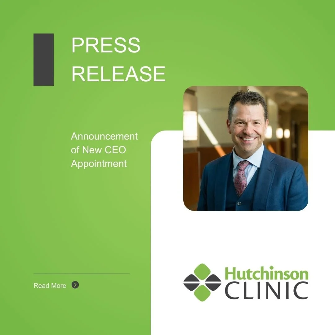 Hutchinson Clinic Names Matt Leary as Chief Executive Officer