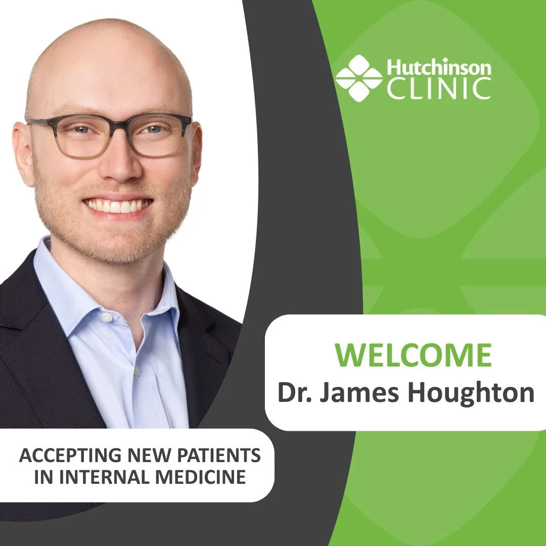 Hutchinson Clinic Welcomes Dr. James Houghton, MD to Internal Medicine Team