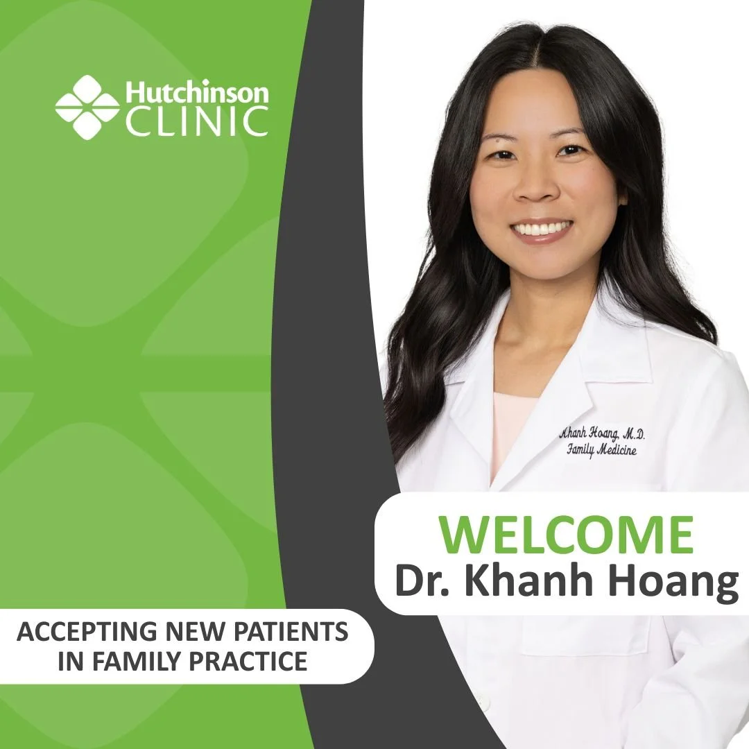 Hutchinson Clinic Welcomes Dr. Khanh Hoang to Family Practice Team