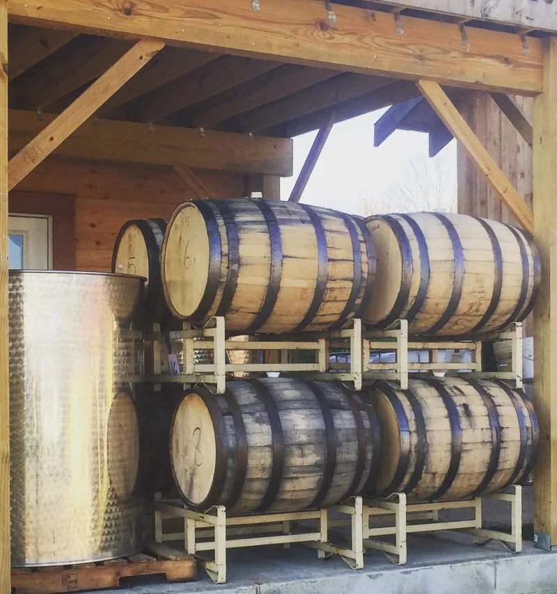 Barrel Rye '15 aging