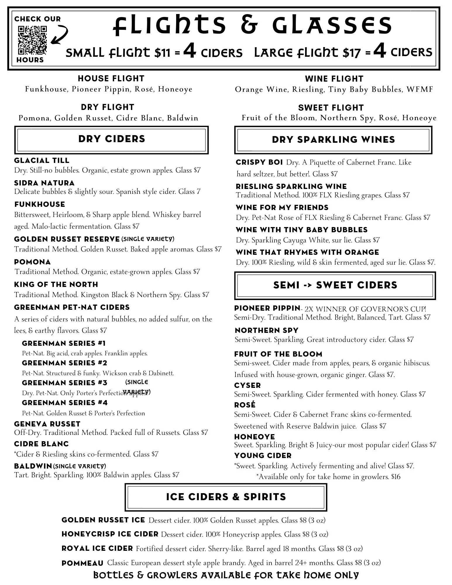 Cider & Drinks — to the Finger Lakes Cider House