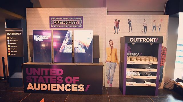 Last day at #awny with @outfrontmediausa 
What a week! Congrats to the #OutfrontMedia team on the launch of their United States of Audiences! .
.
.
.
.
.
.
.
.
#OutfrontMedia #Advertising #ADweek #Subway #Trains #ExperientialMarketing #Events #EventM