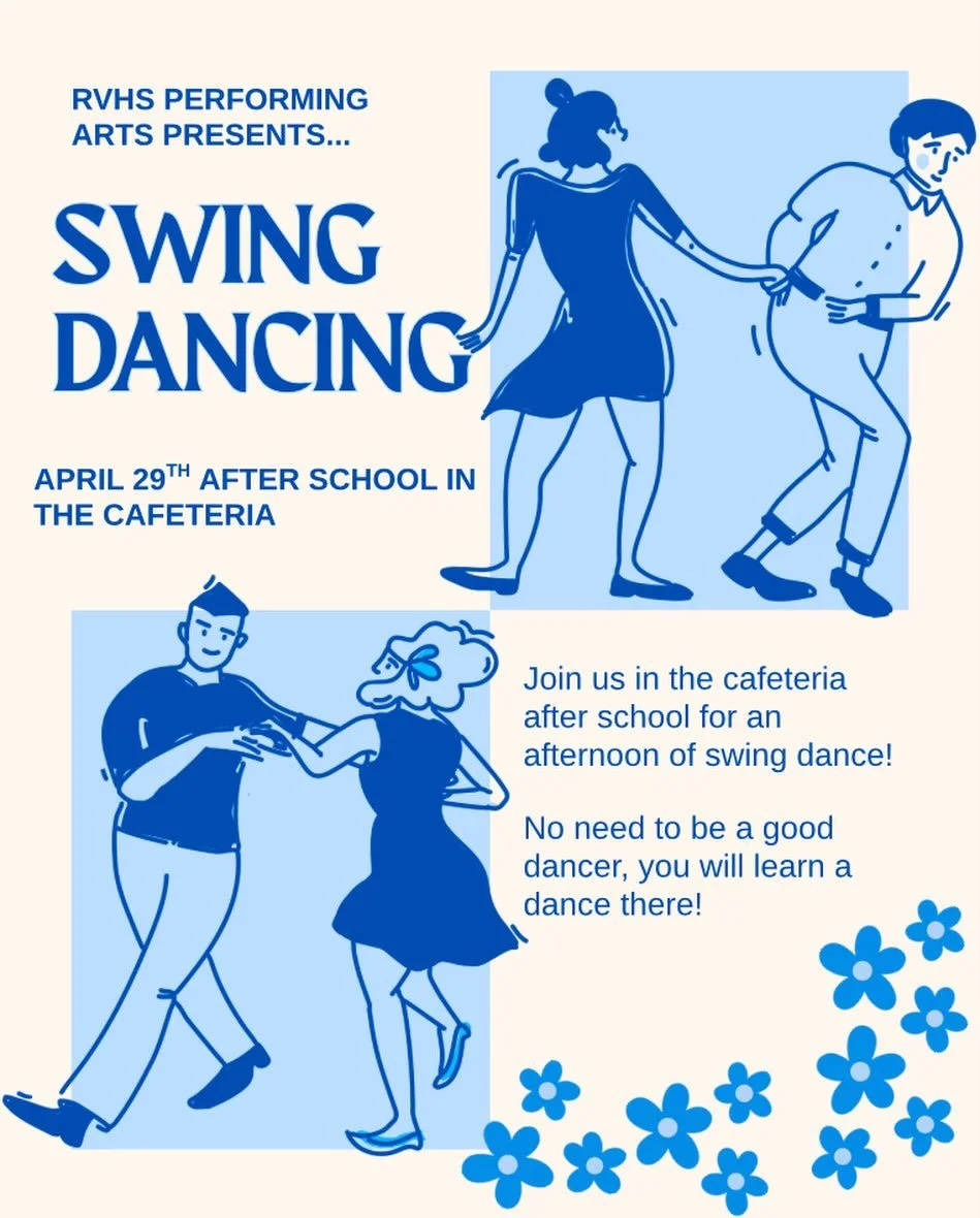 Join us for our performing arts department&rsquo;s bonding event on April 29th! 💙🤍