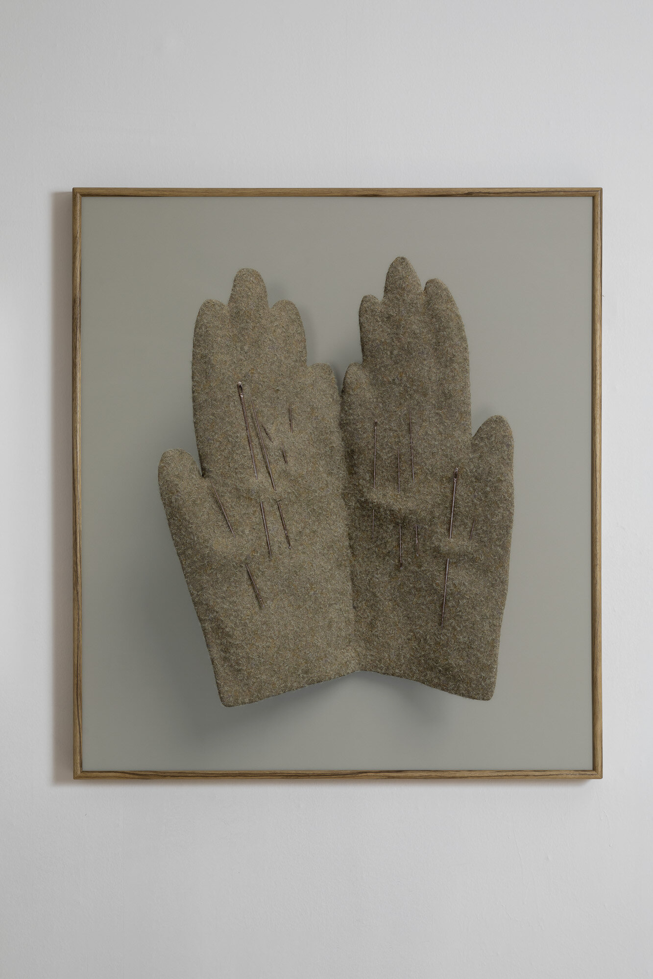   Untitled   2020, digital sculpture, inkjet printed on paper in artist’s frame (African walnut wood), 122.5 × 109.5 × 8 cm 