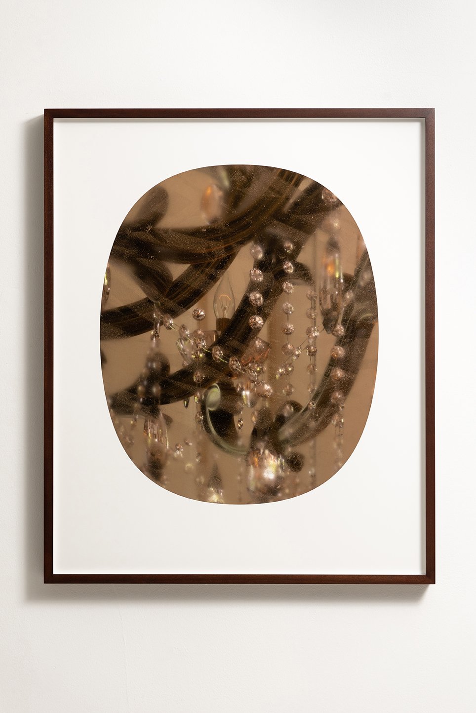   Untitled   2021, digital sculpture, inkjet printed on paper in artist’s frame (Mahogany wood), 105.4 × 86.9 × 5 cm 