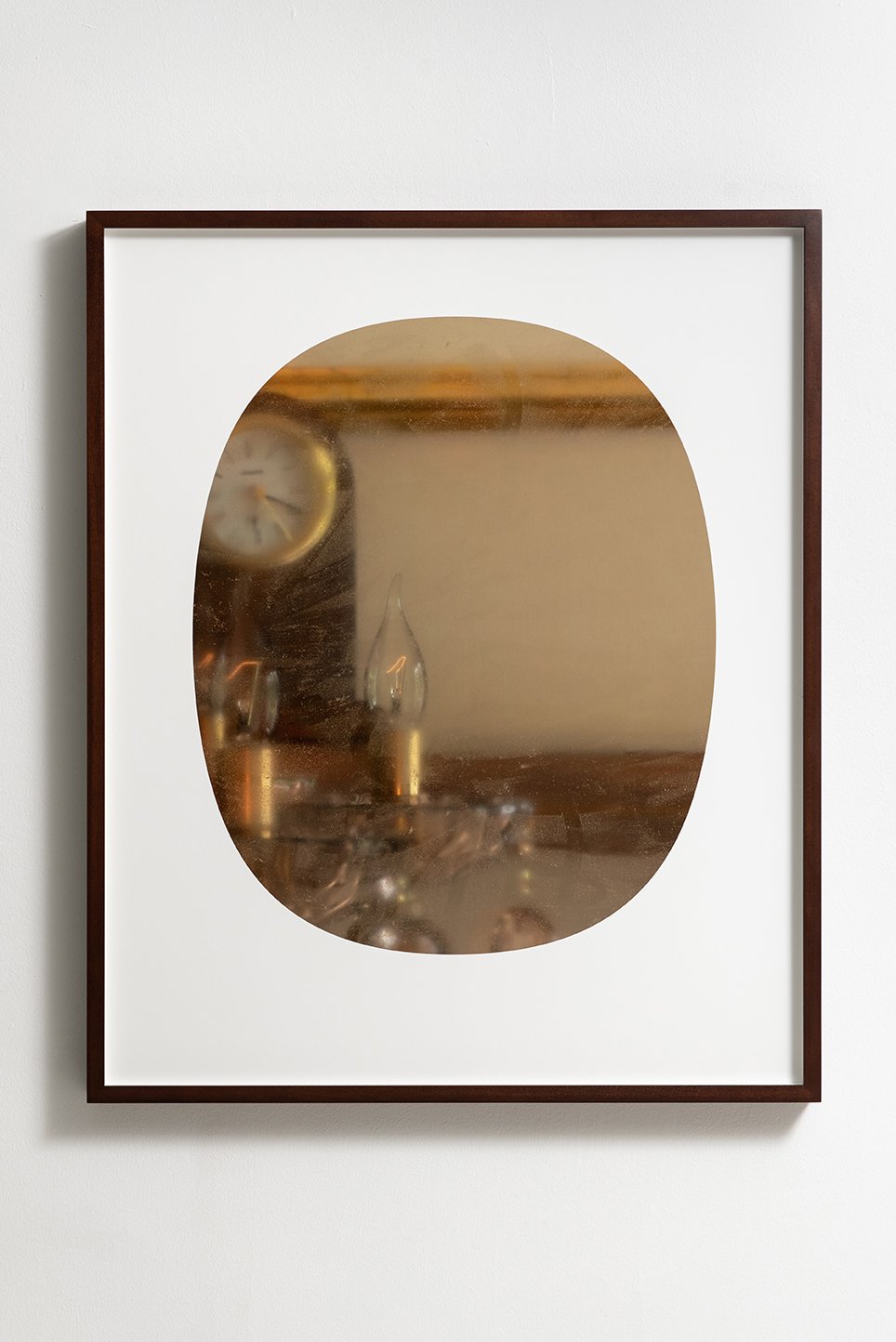   Untitled   2021, digital sculpture, inkjet printed on paper in artist’s frame (Mahogany wood), 105.4 × 86.9 × 5 cm 