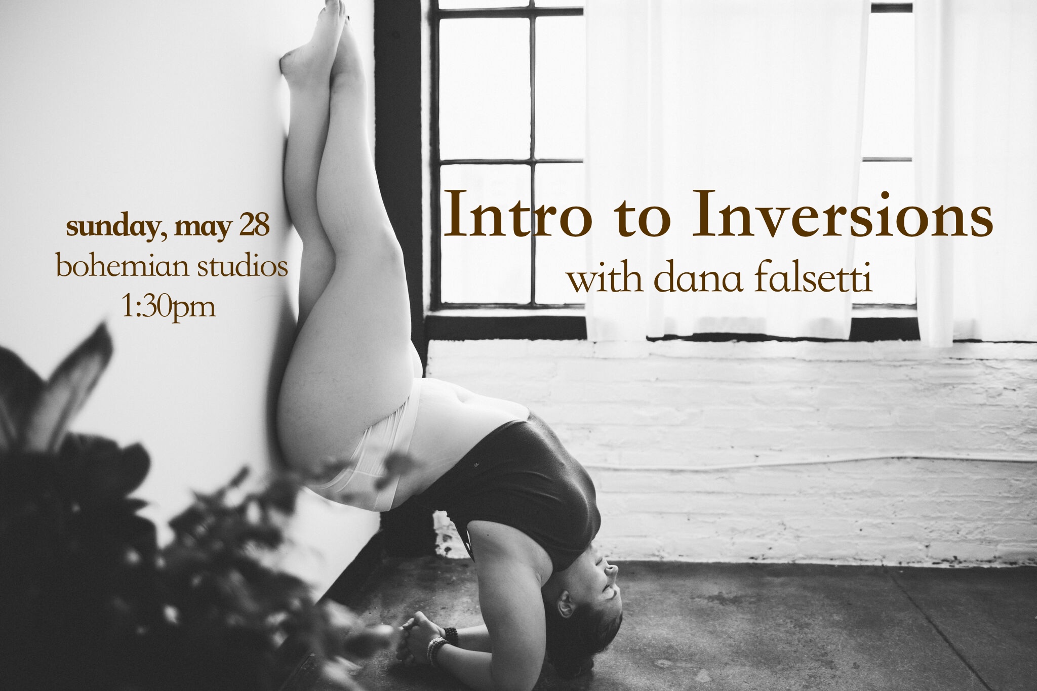 Intro to Inversions with Dana Falsetti in Phinney — Bohemian Studios