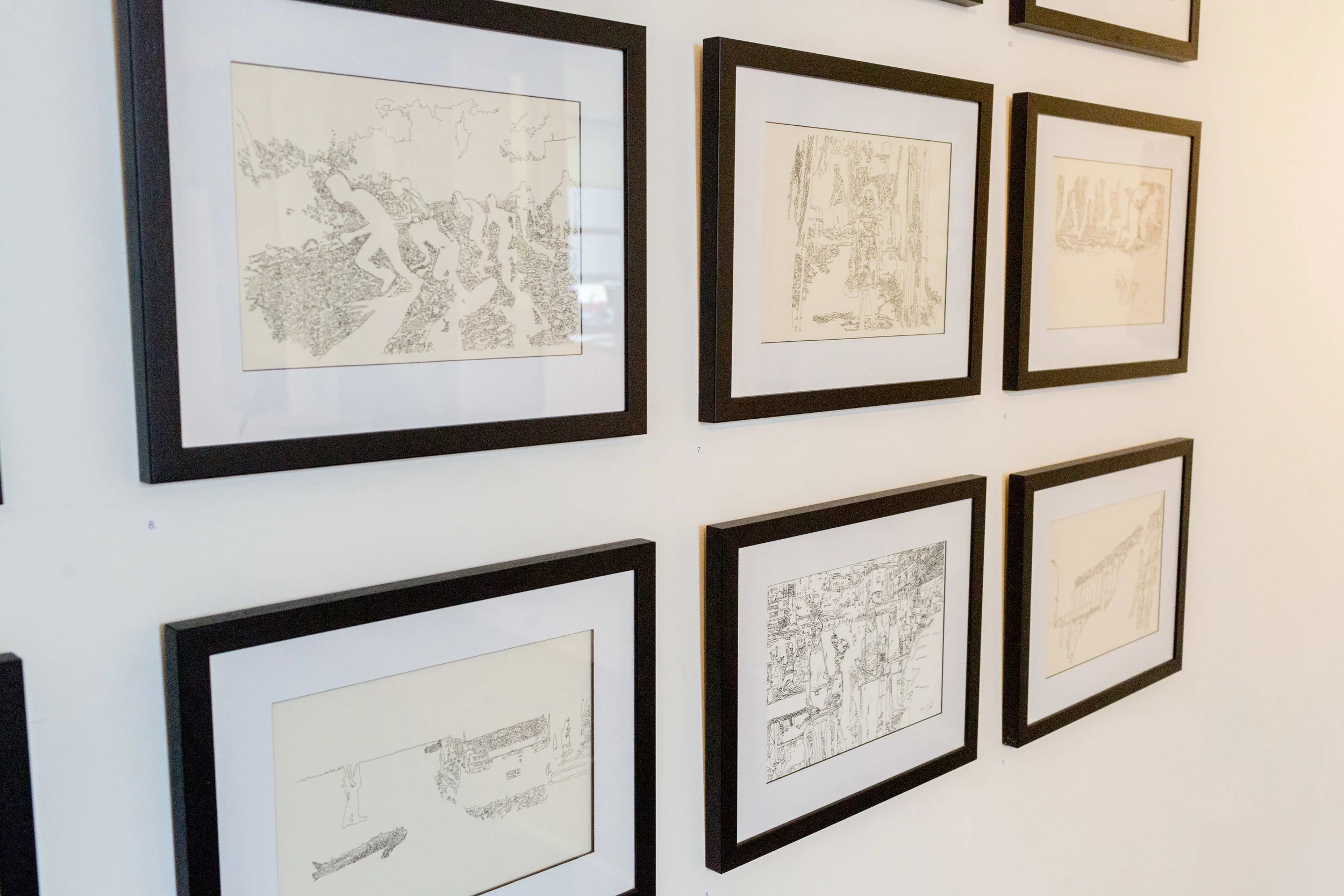 Installation shot from The Fool by the Roadside at the Linenhall Arts Centre, Castlebar (IE)