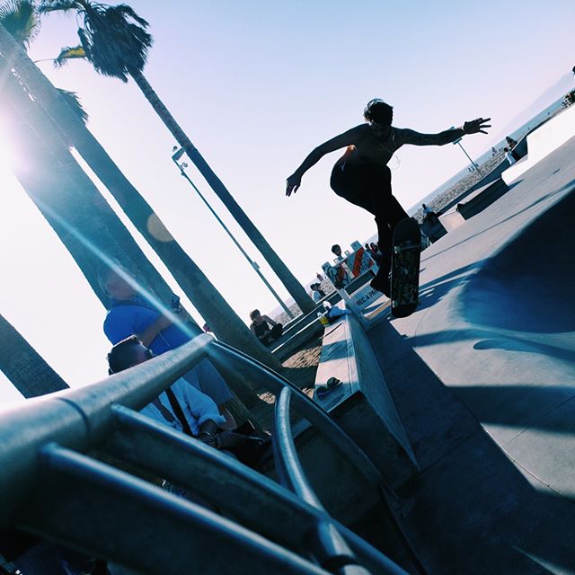 Shred. #venicebeach #venicebeachskatepark #skateboarding #skateboard #skatelosangeles