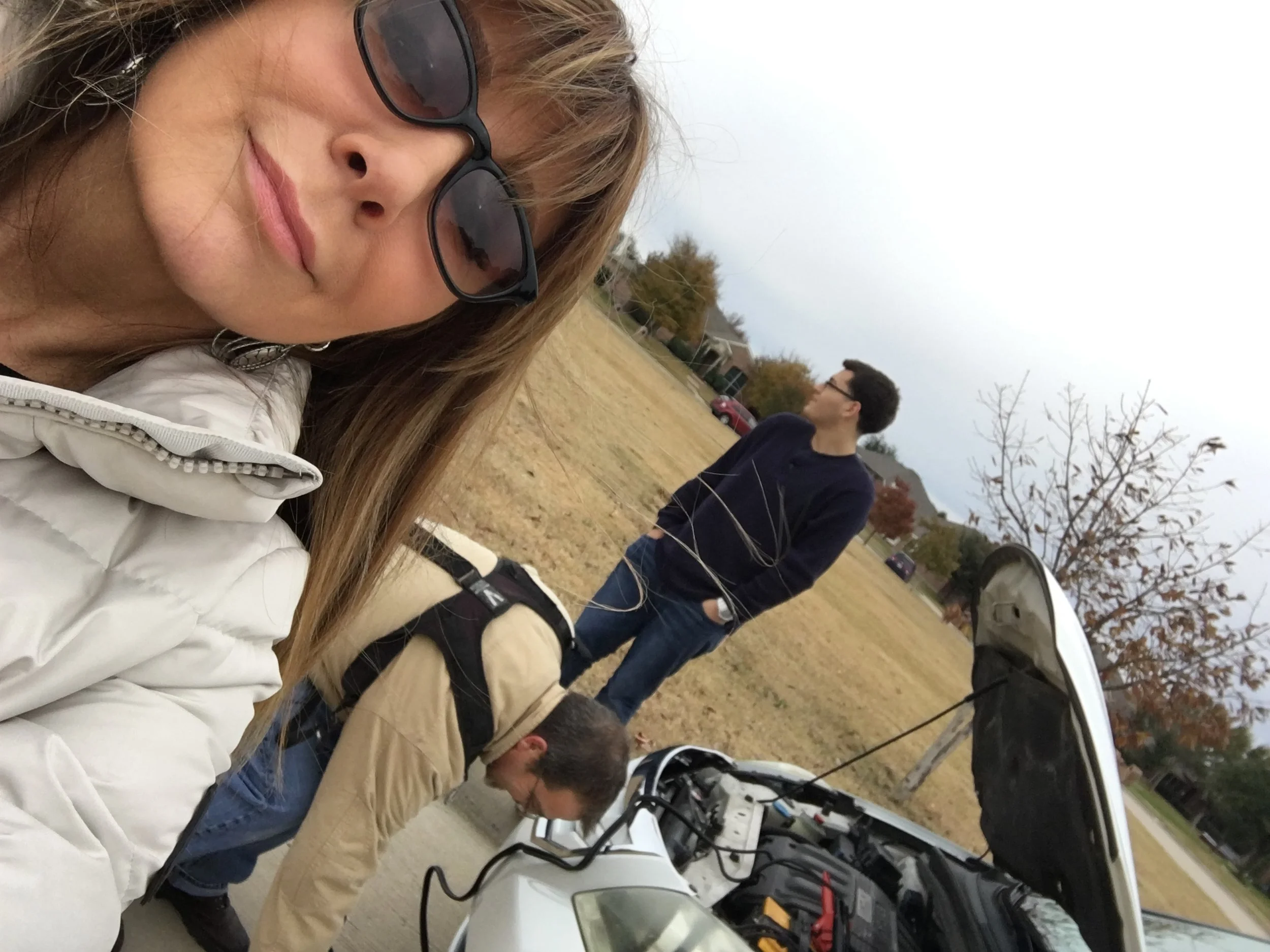 Crew Van broken down in Texas