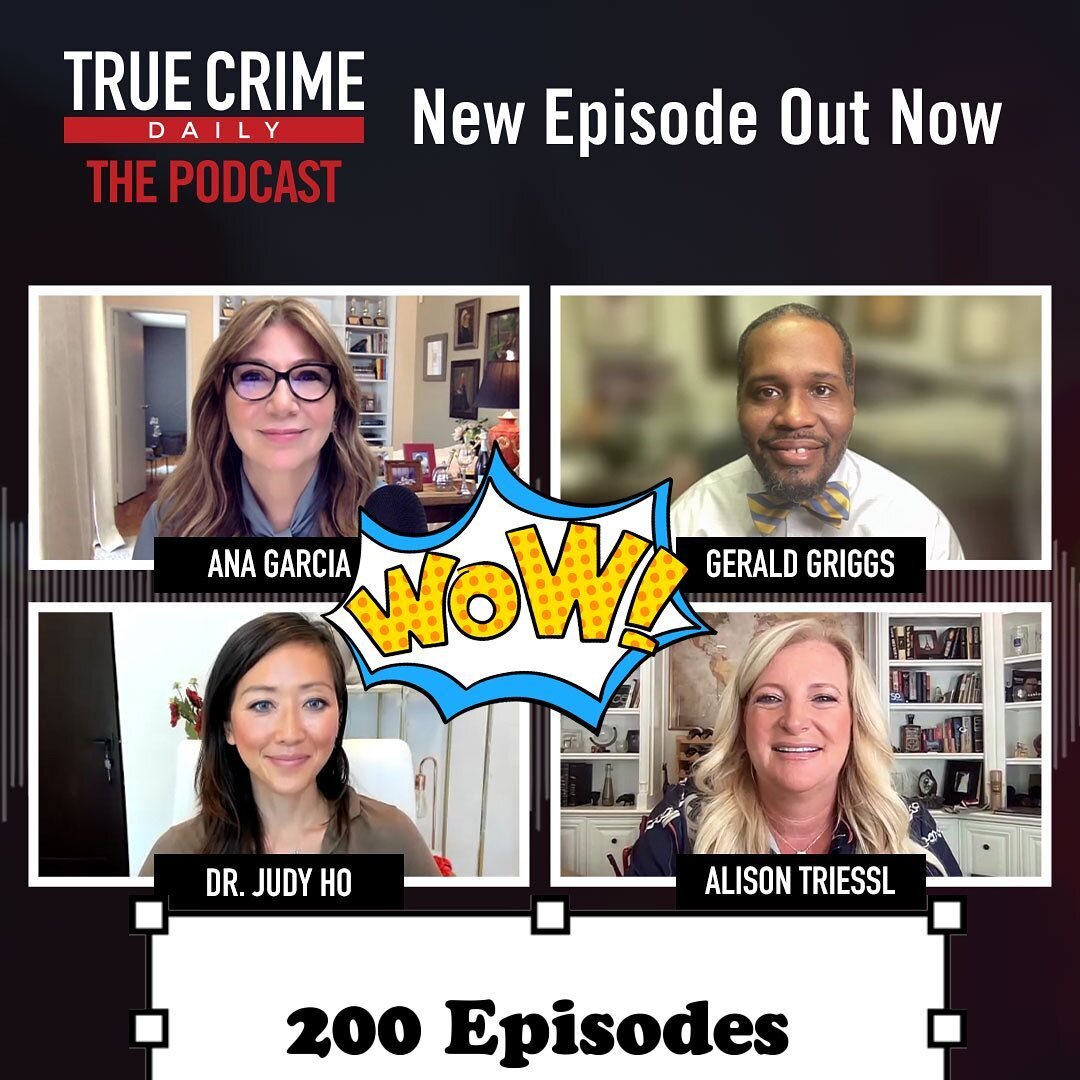 200 episodes of True Crime Daily The Podcast!!! 🎙Thank you to our crime family of legal experts and fans. 

#truecrime #podcast #host #youtube #justice