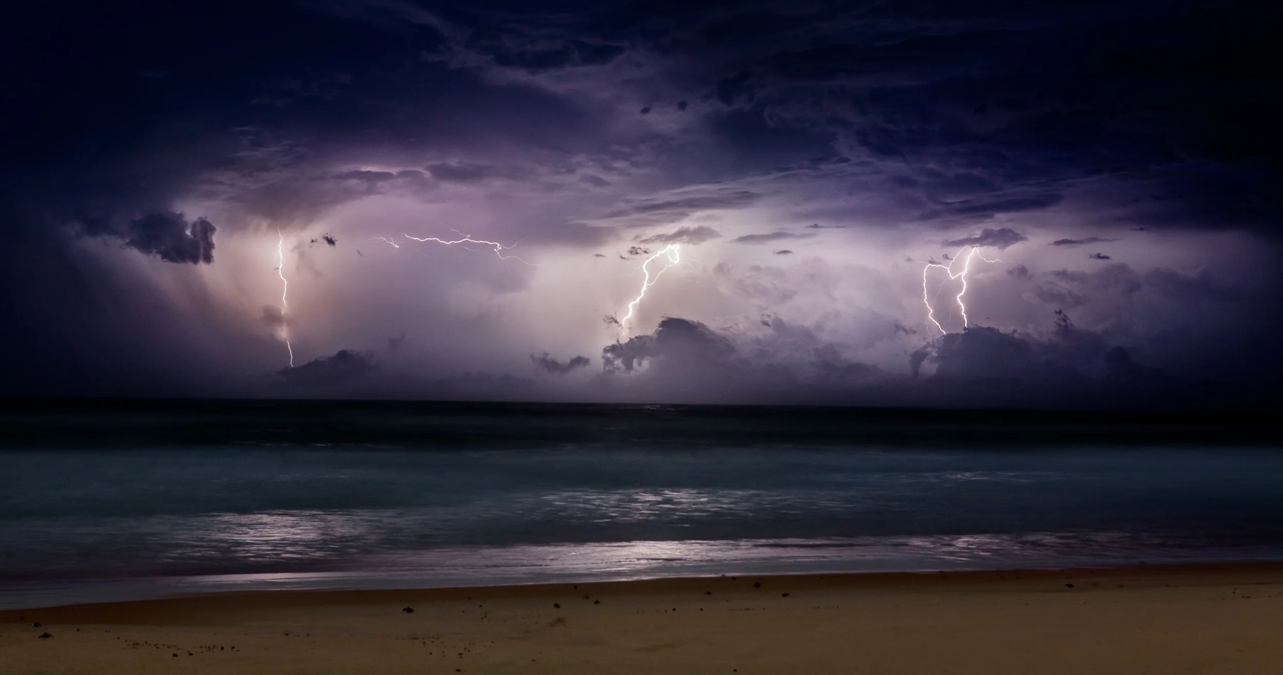 Storm over South Kingscliff Beach