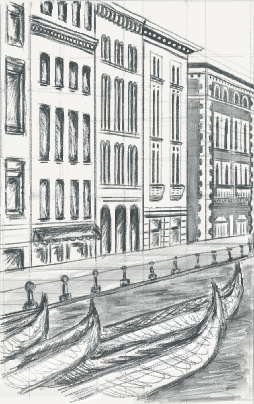 Italy - Photo Drawing