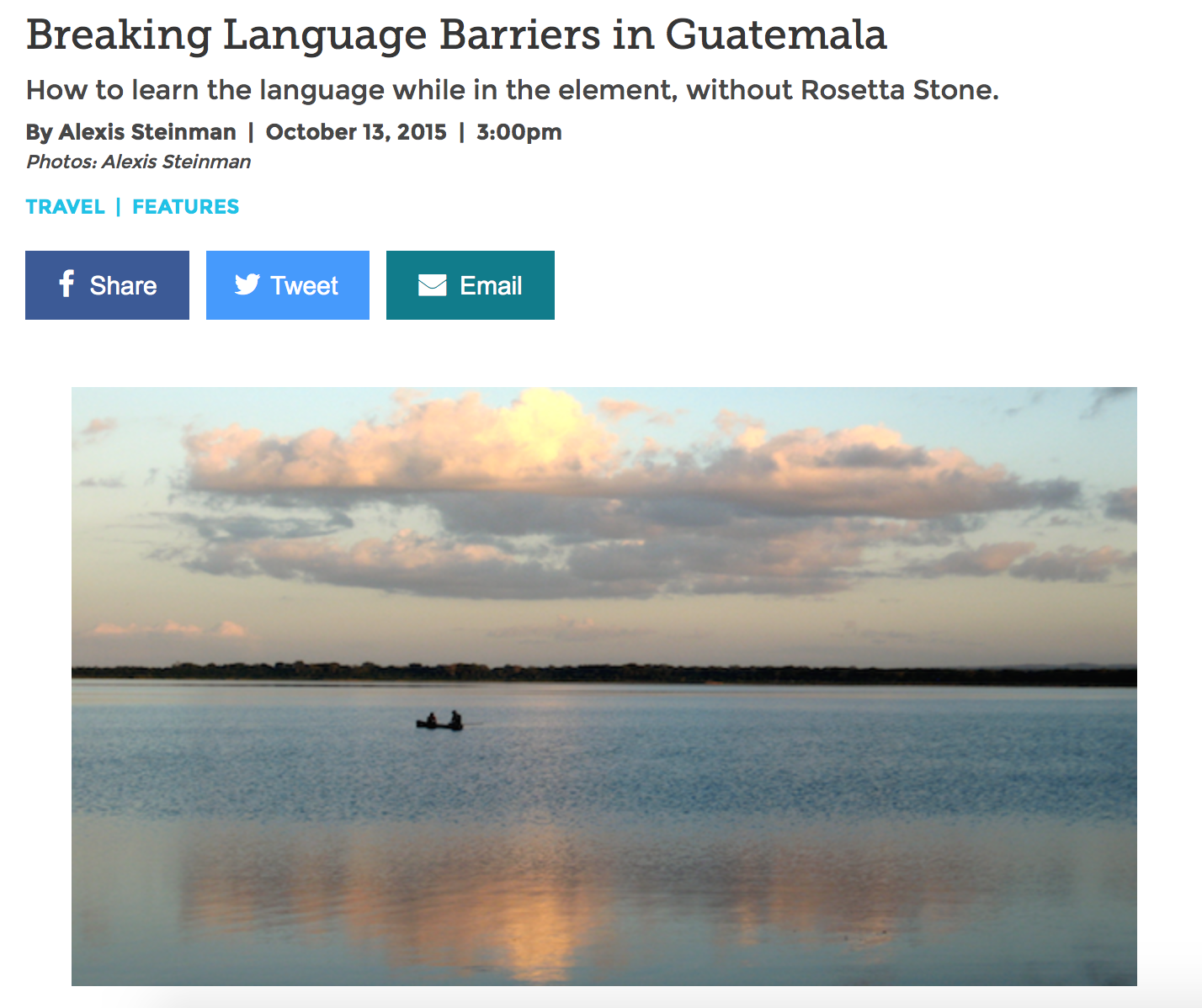Breaking Language Barriers In Guatemala