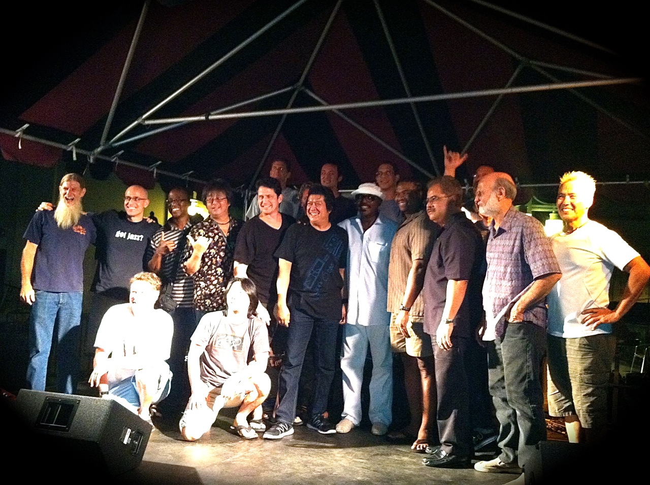 Harvey Mason-with almost every drummer in Hawai'i