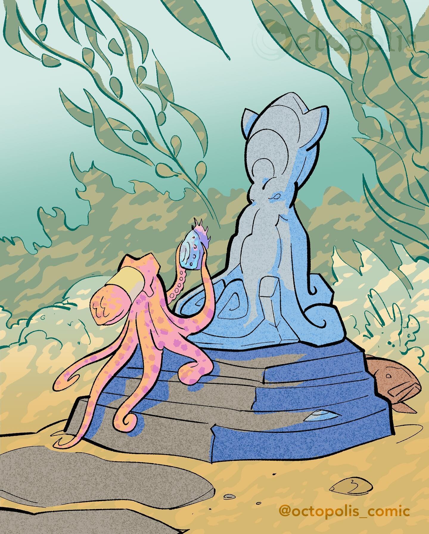 A solstice offering

#octopus #comic #digitalart #palaeoctopus #sacrifice