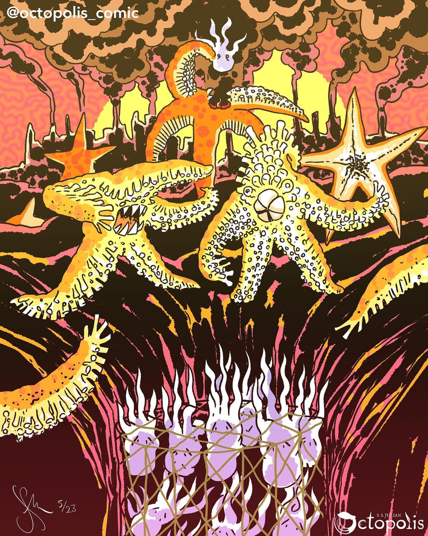 An octopus nightmare

#myth #starfish #titans #comic #digitalart