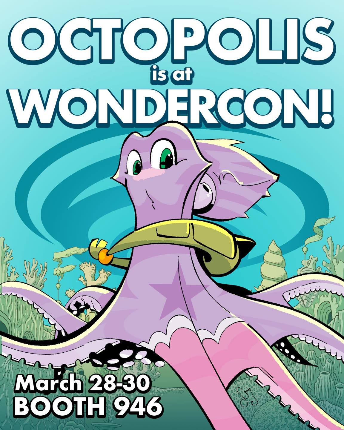 The rumors are true! Octopolis will be at WonderCon 2025 this weekend in Sunny Anaheim, California!
Come drop by Booth 946 from March 28-30, take the Octopolis quiz, and earn a free sticker!

#WonderCon #wondercon2025 #wondercon2025🎩
#octopolis #oct