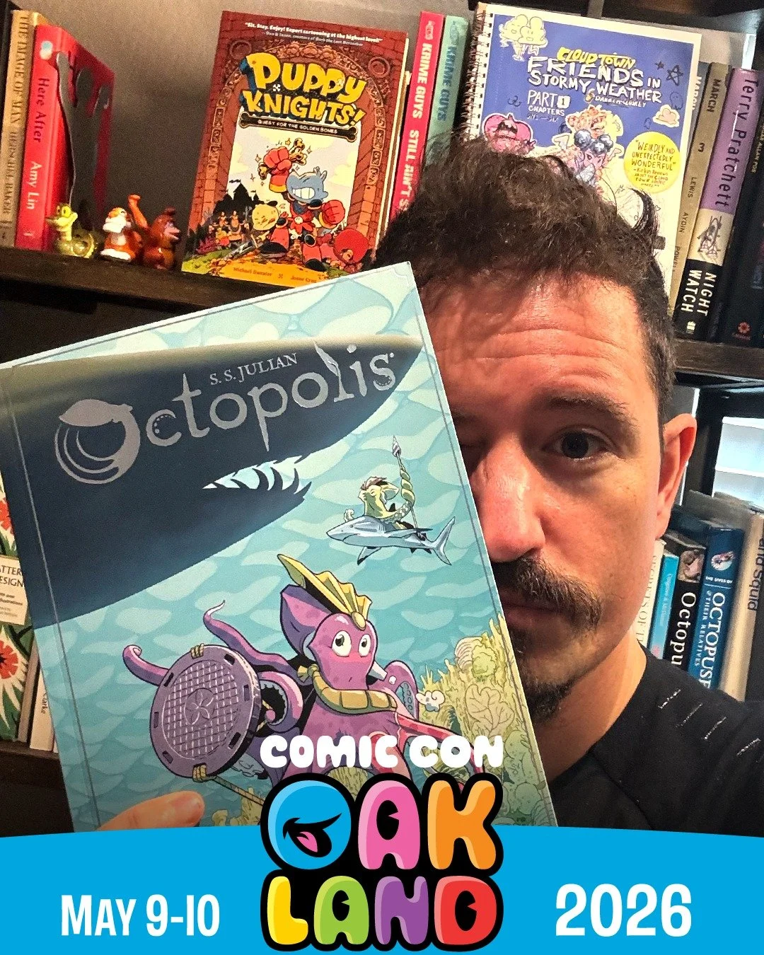 Hey y'all! My buddies and I are going to be at @comic_con_oakland  this coming weekend. This is a two-day, all-day event, so there are two changes to come see us! 

I'm next to @xjosue  @krimeguys  and @beancandan  also has their table close by!

I'l