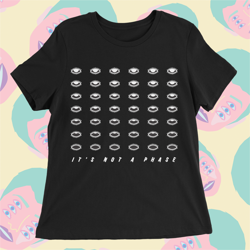 #029 BLACK RELAXED BLACK TEE