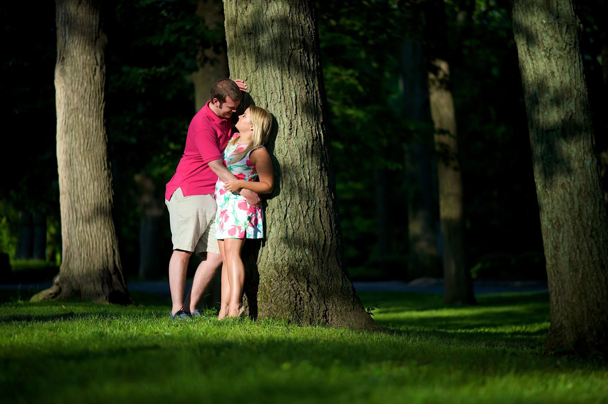 Emma & Alex Engagement Photos at Holcomb Gardens at Bulter