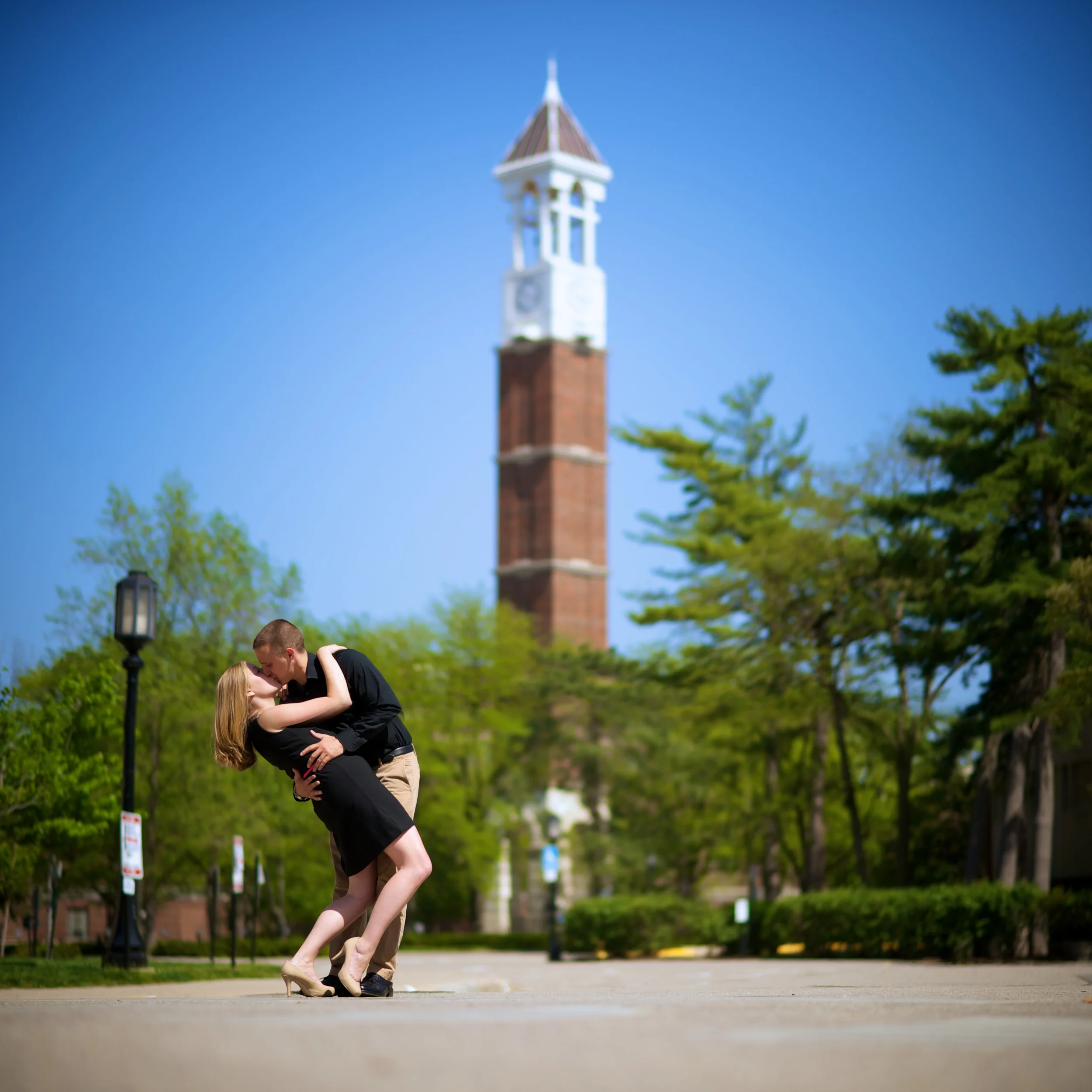 Caitlin & Zach Engagement Photos at Purdue University