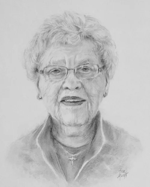 Frances - Pencil on Paper - 10 x 8
