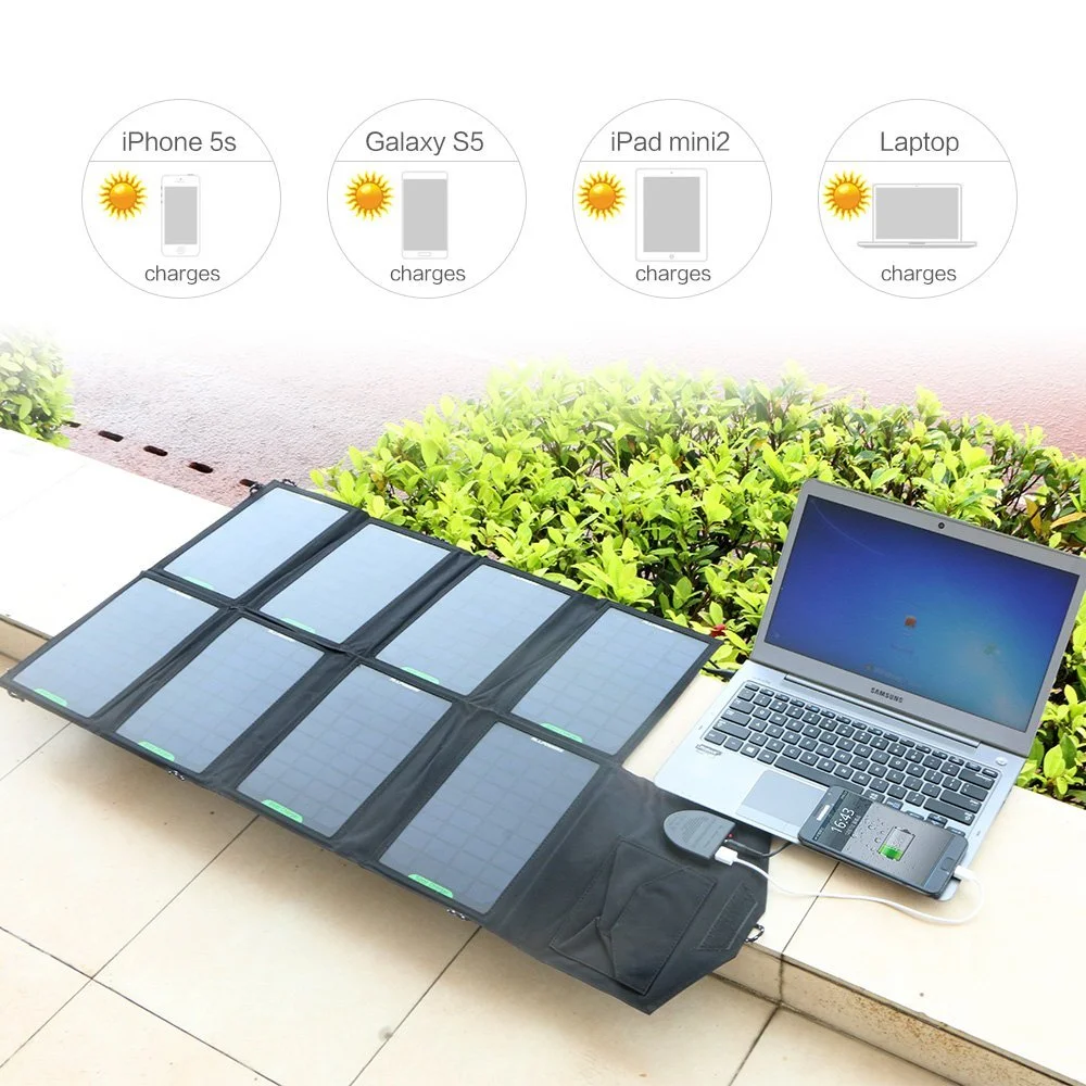 £100 - 28w 8 panel monster- Can charge phone and laptop