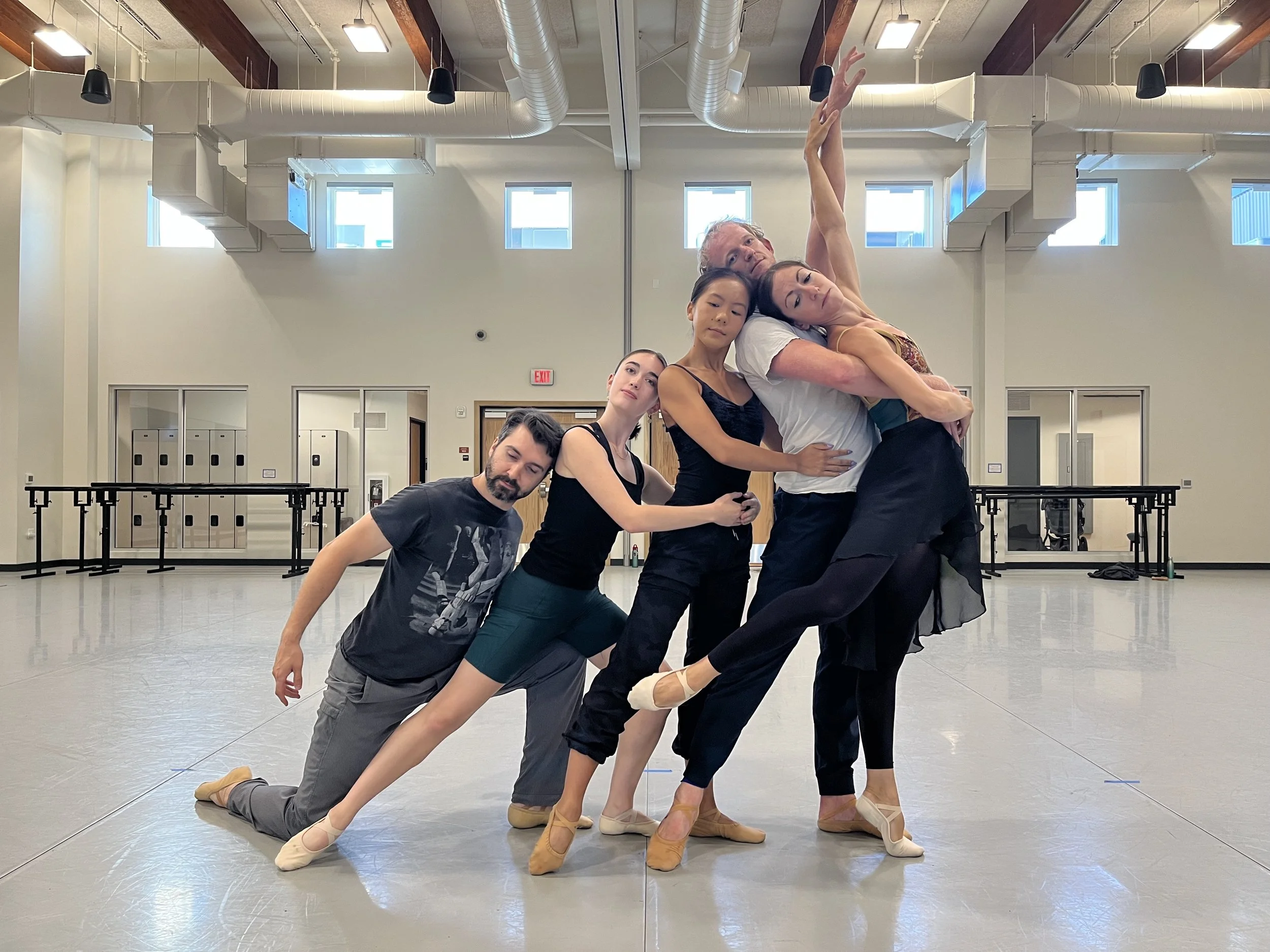 #instaballet at the First Friday ArtWalk