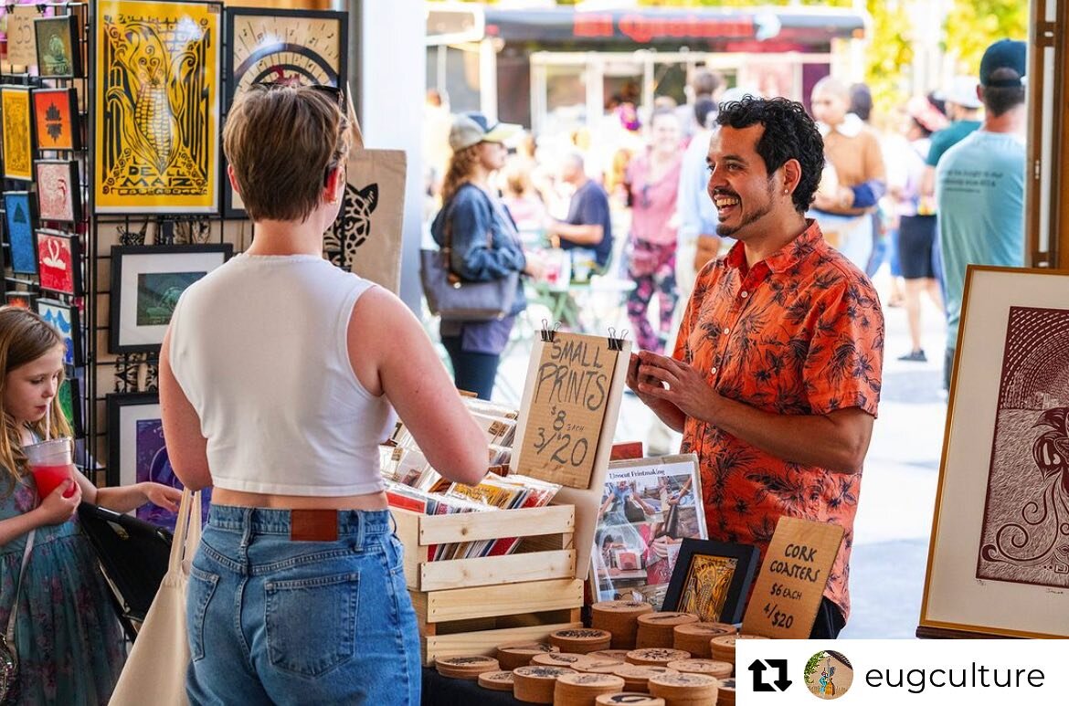 FEATURE FRIDAY with @eugculture 🎭🎨 The arts play a significant role not only in enriching our lives culturally, but also in stimulating local economies. It&rsquo;s great to hear about the positive impact it&rsquo;s having here in Eugene ❤️

Repost 