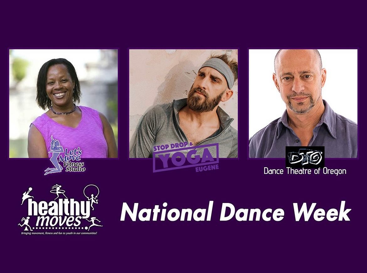 FEATURE FRIDAY! ✨National Dance Week✨ is returning to Eugene, April 19-28! All ages are invited to participate by enjoying free performances, signing up for a workshop or joining in a public social dance. There is something to satisfy all ages, inter