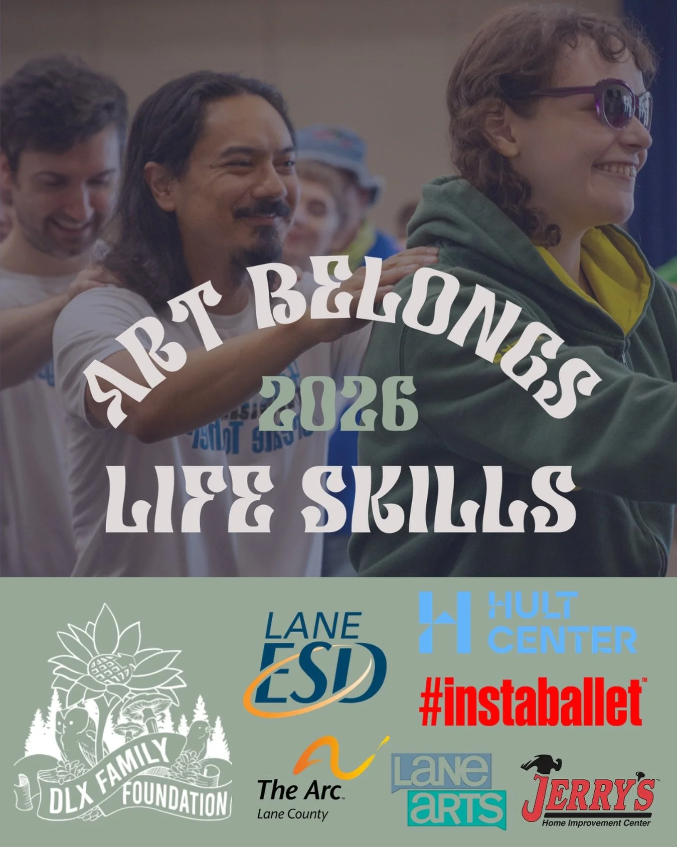 🌟 Exciting news, Eugene! 🌟

#instaballet is thrilled to partner with Lane Education Service District and the Hult Center for the Performing Arts to launch the first-ever &ldquo;ART BELONGS&rdquo; Day for Life Skills high school students across 4j a