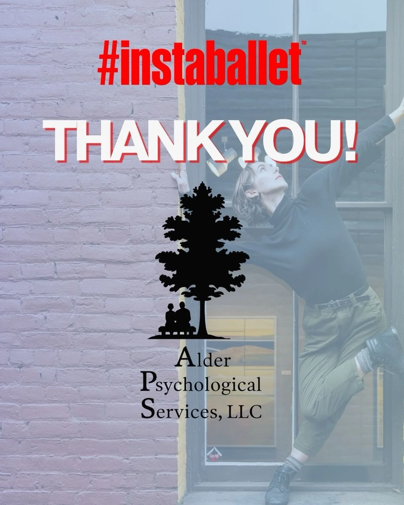 Art thrives through community. ❤️

Thank you to Alder Psychological Services, LLC for supporting #instaballet and sponsoring our June 5th Artwalk event! We can&rsquo;t wait to #create with you all. 

#instaballet #ThankYou #ArtWalk