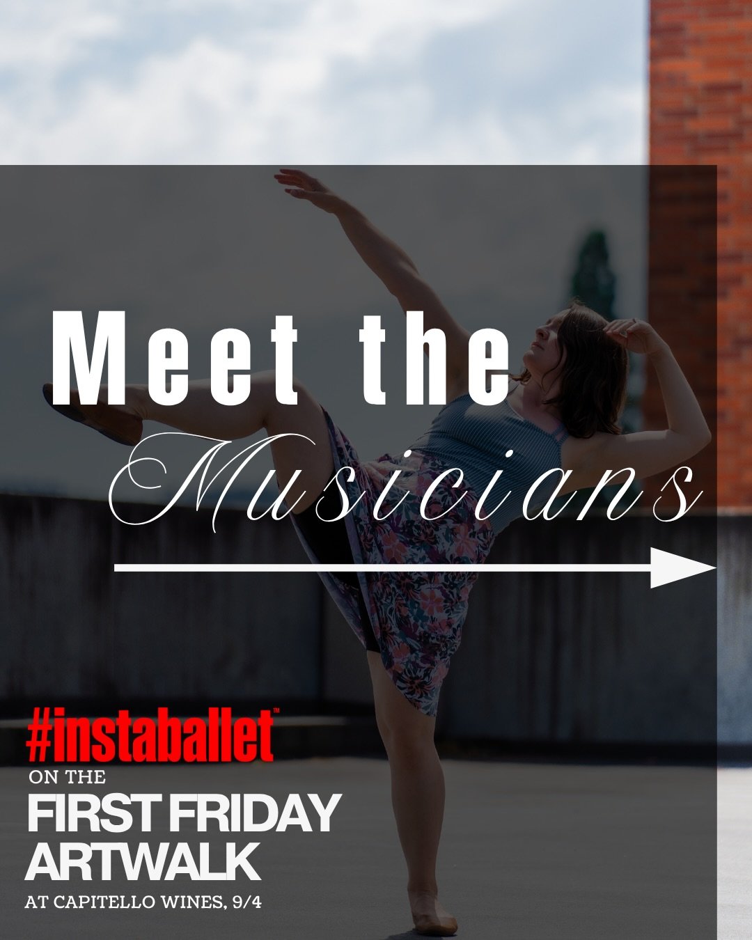✨ It&rsquo;s our LAST #instaballet of the season, and we&rsquo;re taking over Capitello Wines for First Friday ArtWalk! 💃🎶

The music is composed live as the dance unfolds, with dancers and musicians listening, responding, and bringing YOUR ideas t