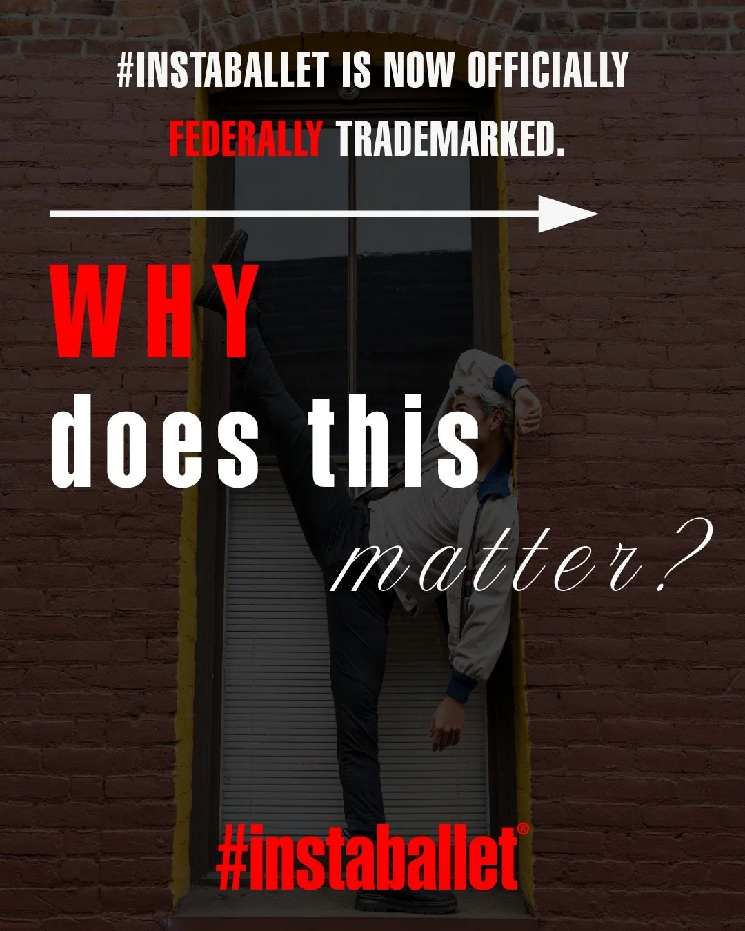 Okay, but why does the trademark actually matter? 🤔

For us, it&rsquo;s about more than protecting a name. #instaballet has become its own thing: a unique approach to dance, creativity, and community that we&rsquo;ve spent years building.

The trade