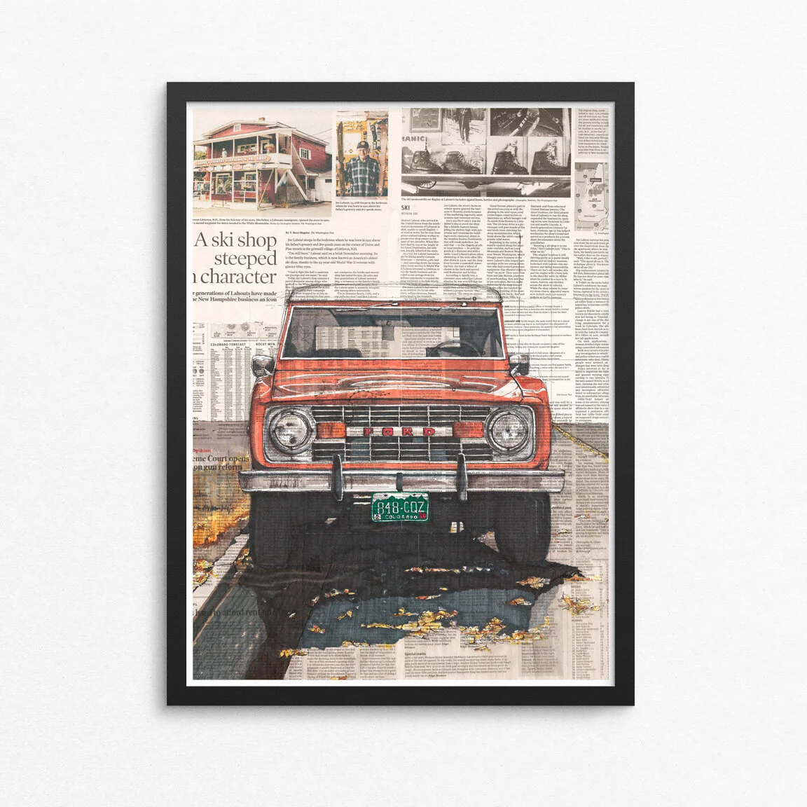 Bronco No1 Framed Fine Art Print 18x24.jpg
